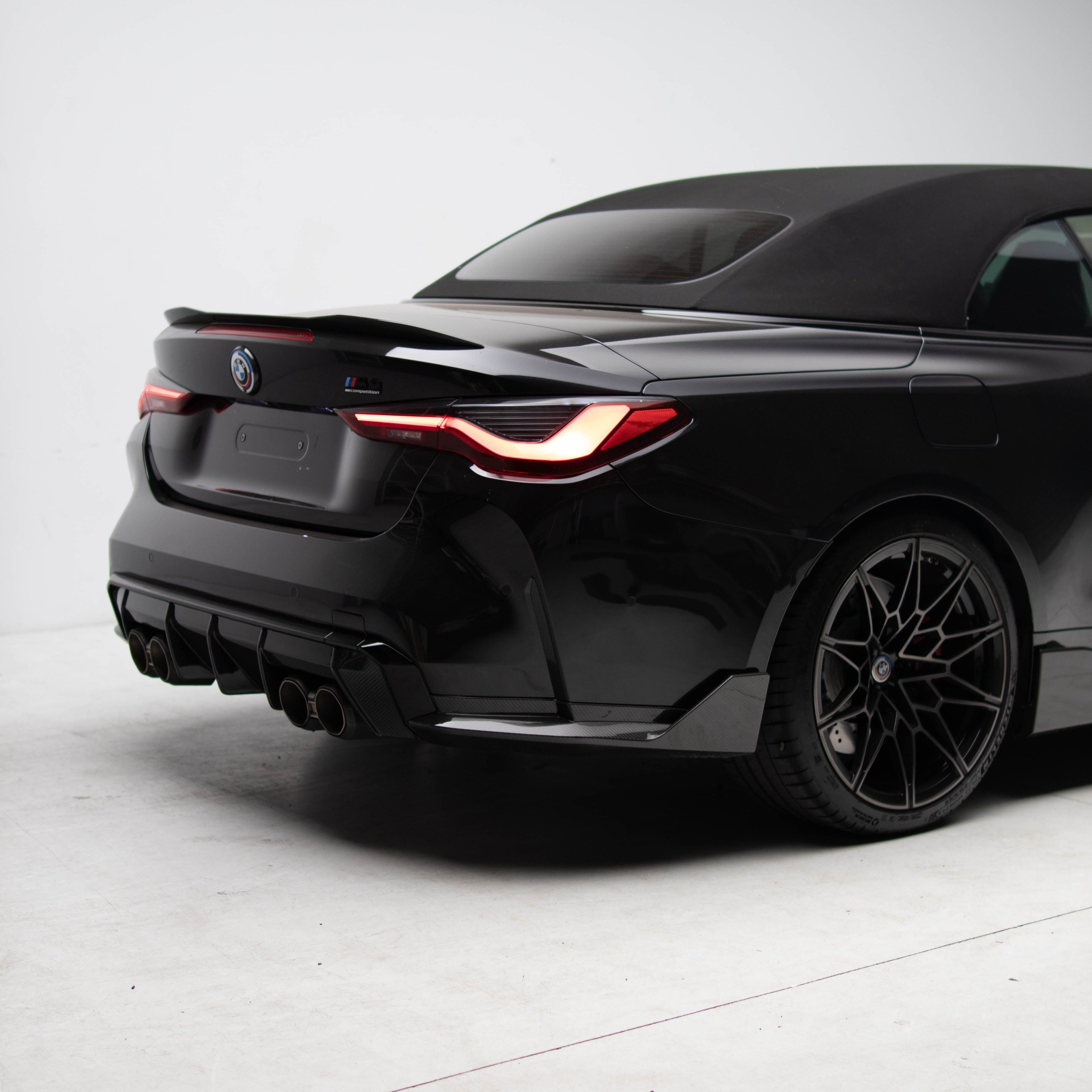 M Performance Style Pre Pregged Dry Carbon Rear Winglets for BMW M4 G82 G83 2020+