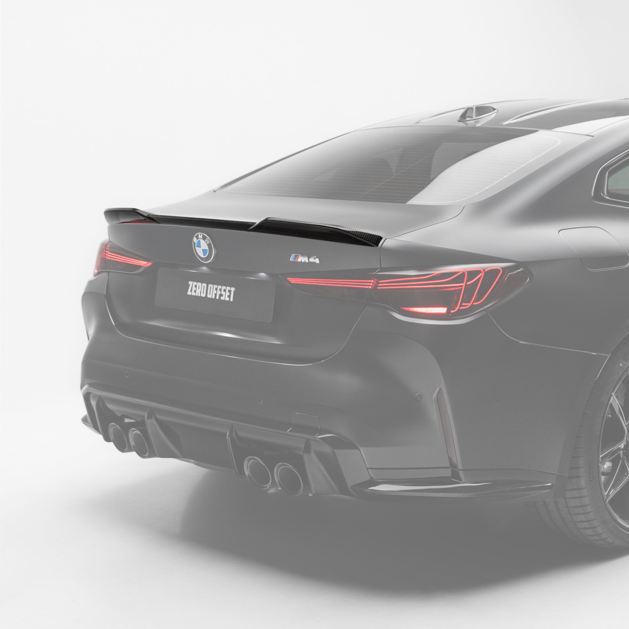 Sooqoo Pre Pregged Dry Carbon Fiber Spoiler for BMW 4 Series Coupe G22 / M4 G82 2021+