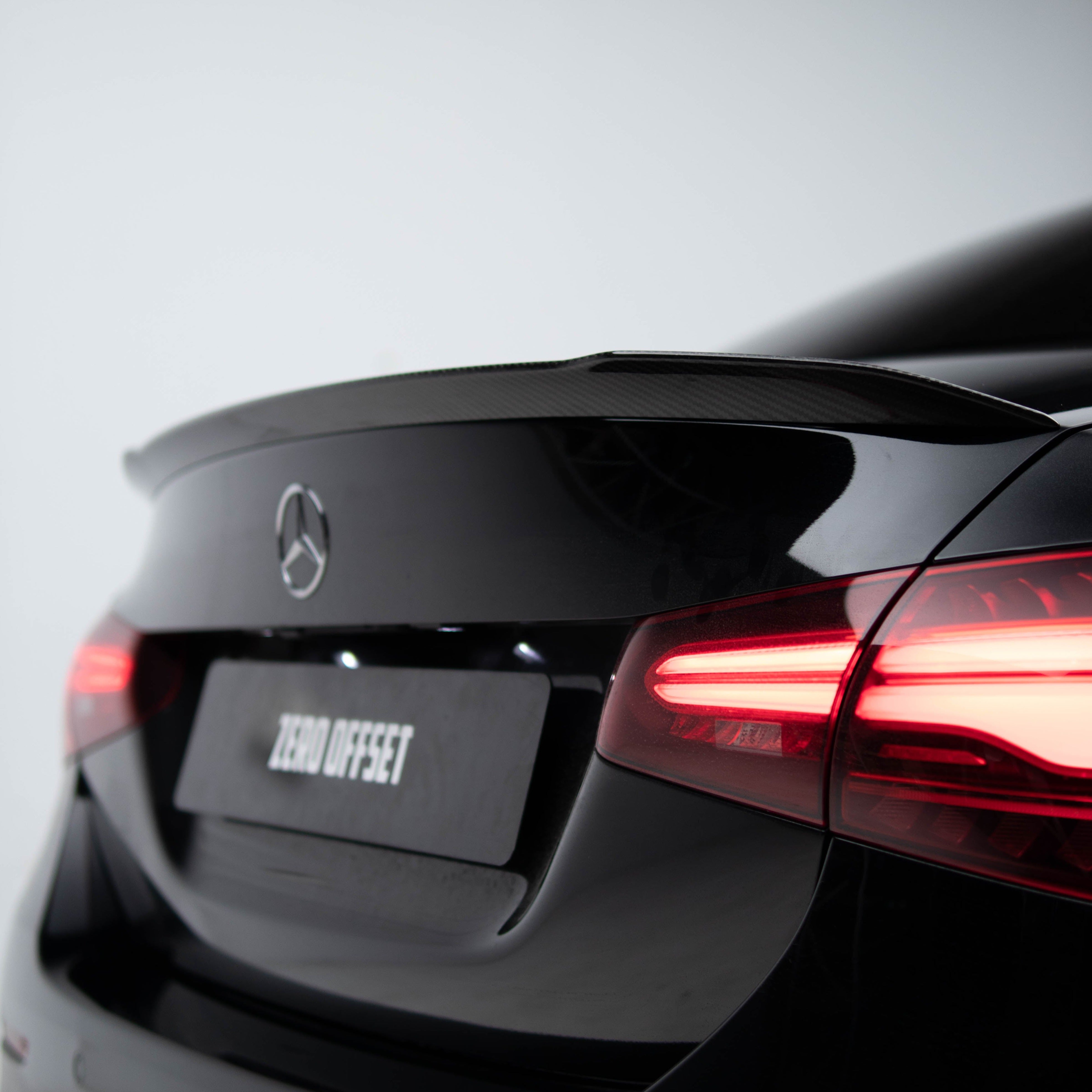 AMG Style Pre Pregged Dry Carbon Fiber Spoiler for Mercedes-Benz A Class V177 Sedan 2018+