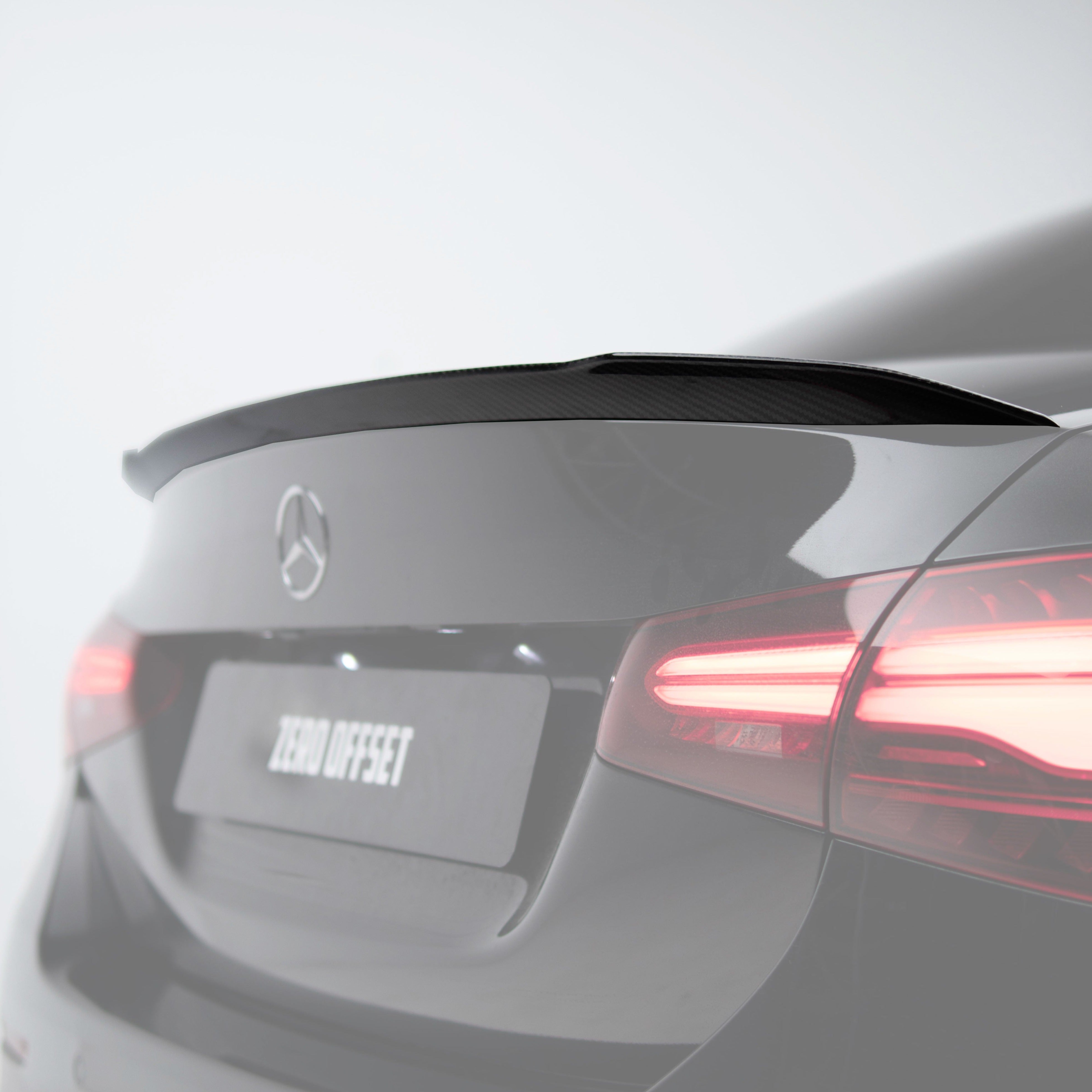 AMG Style Pre Pregged Dry Carbon Fiber Spoiler for Mercedes-Benz A Class V177 Sedan 2018+