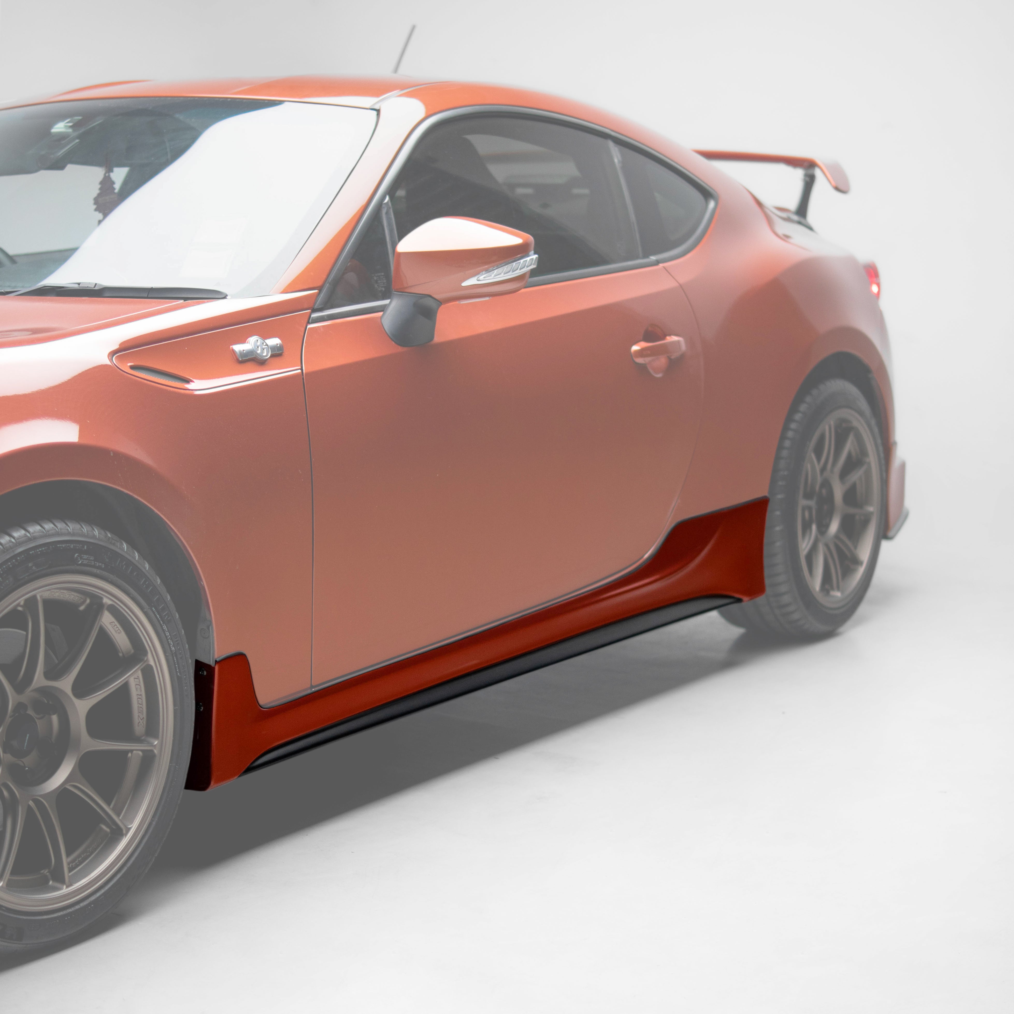 TRD V1 / Aero Nur Style Side Skirt for 12-21 Toyota 86 (ZN6)/Subaru BRZ (ZC6)
