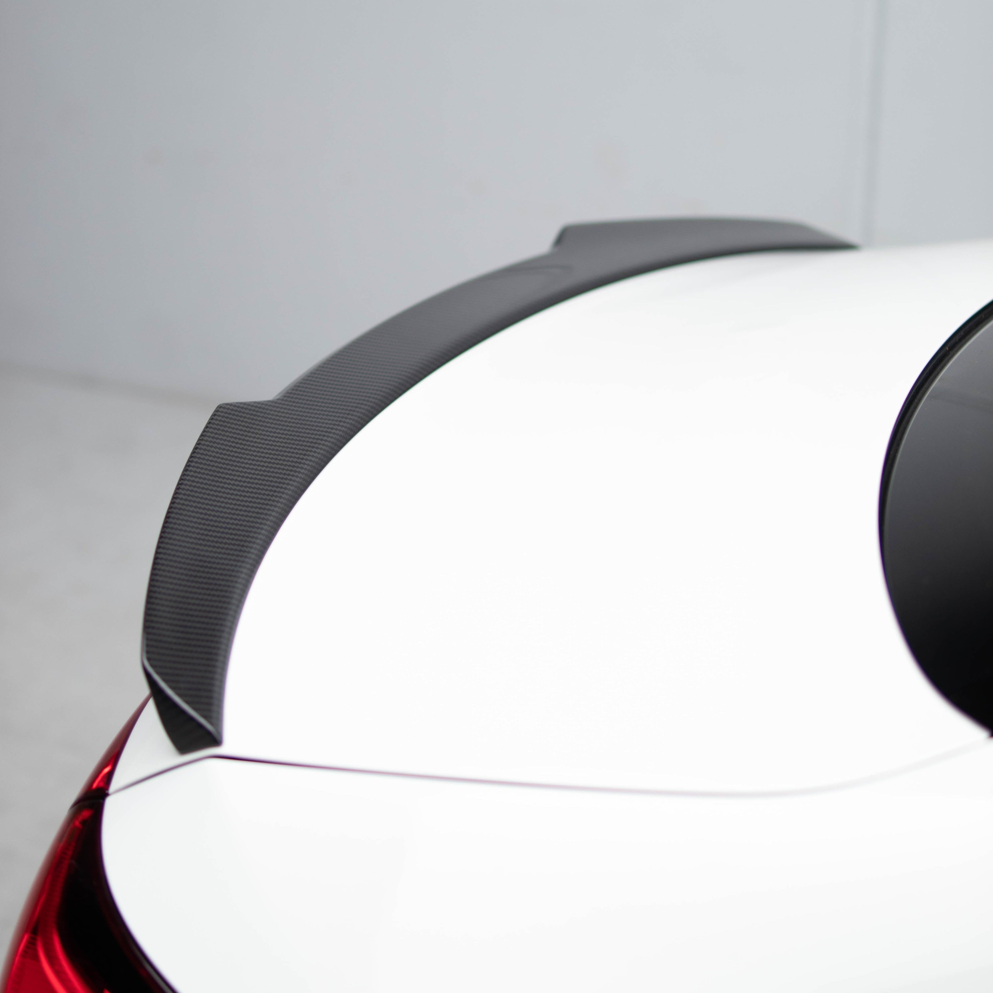 FD Style Pre Pregged Dry Carbon Fiber Spoiler for Mercedes-Benz CLA C118 Coupe 2020+