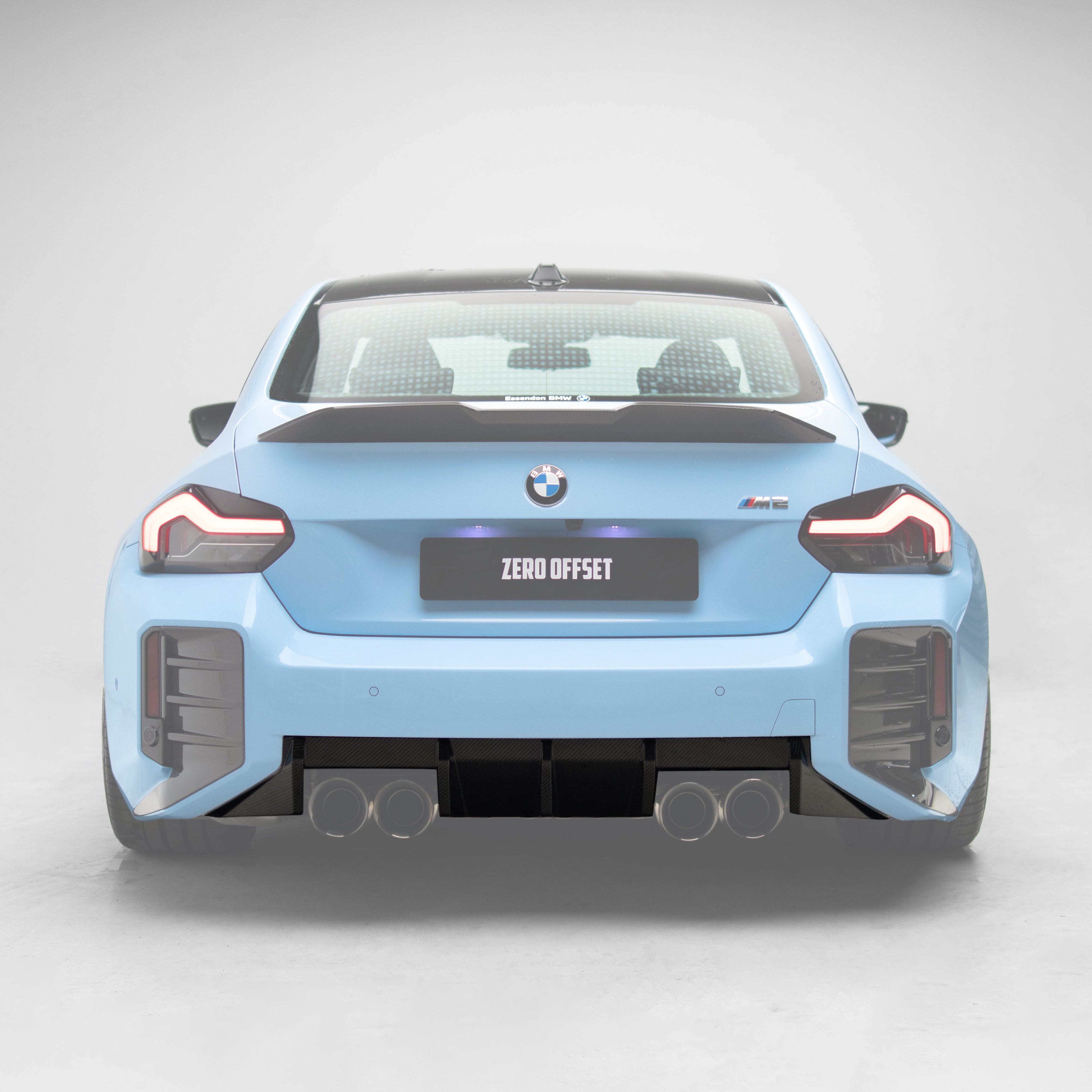 OEM Style Pre Pregged Dry Carbon Fiber Rear Diffuser for BMW M2 G87 2023+