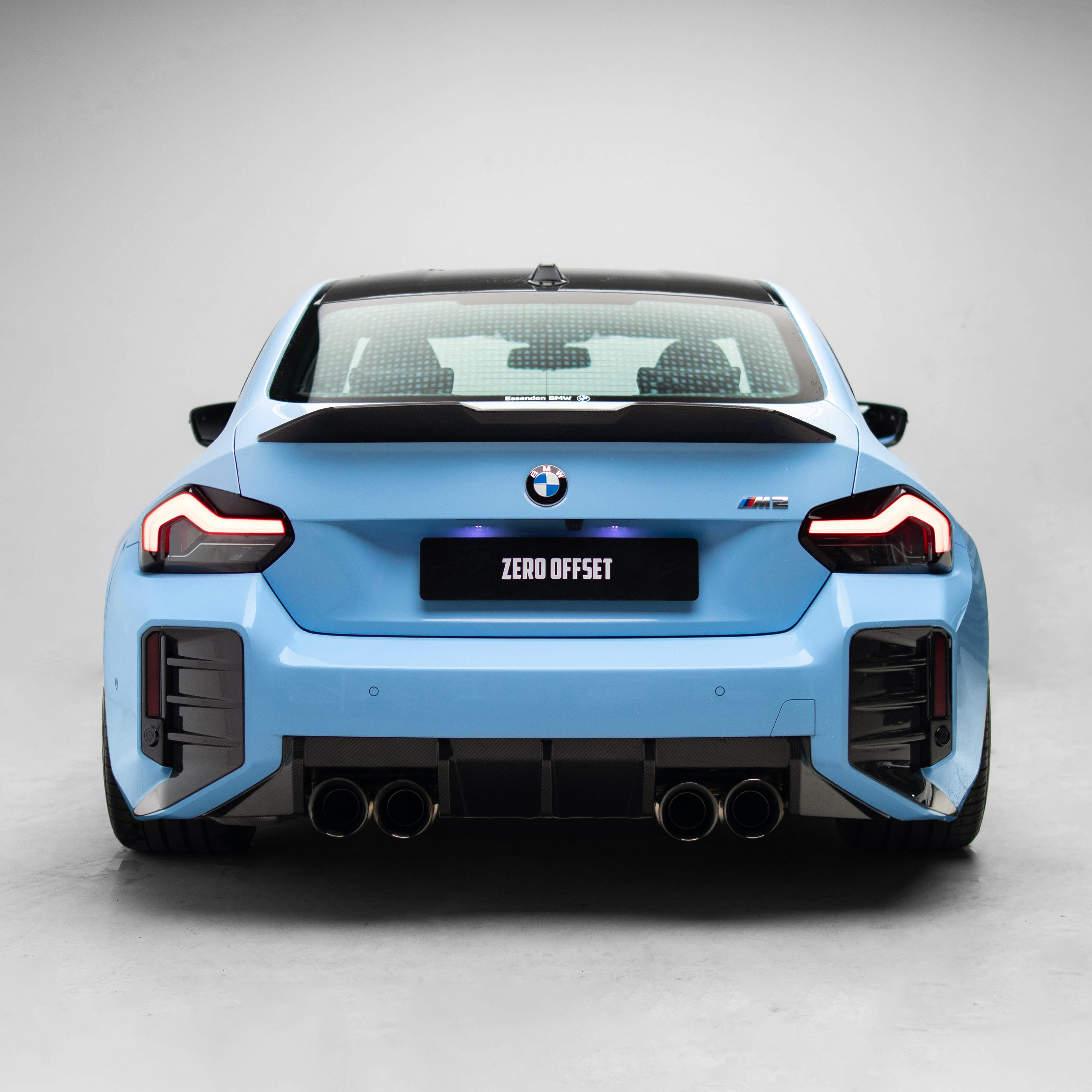 OEM Style Pre Pregged Dry Carbon Fiber Rear Diffuser for BMW M2 G87 2023+