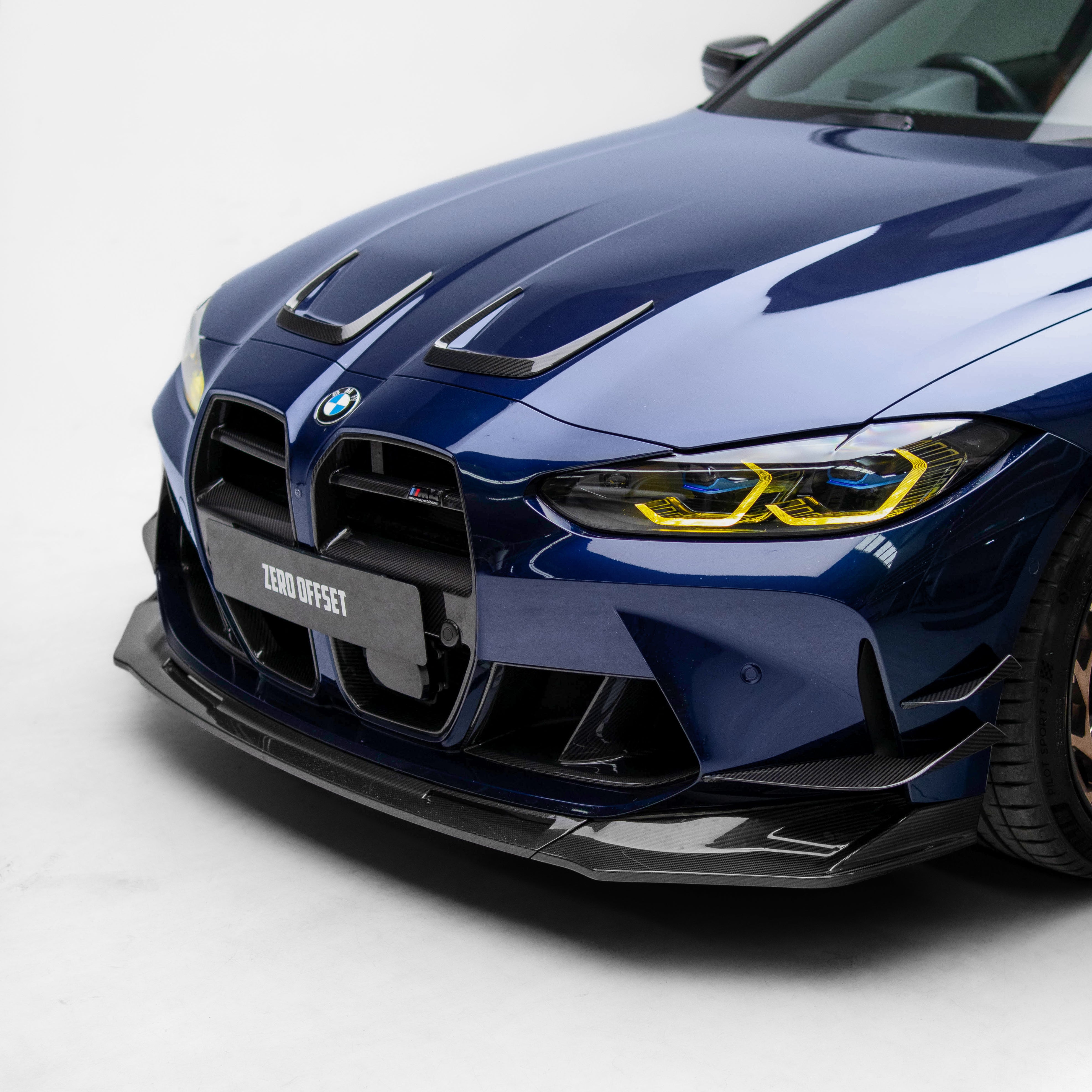 Vorsteiner Style Pre Pregged Dry Carbon Front Lip for BMW M3 G80 G81 / M4 G82 G83 2020+