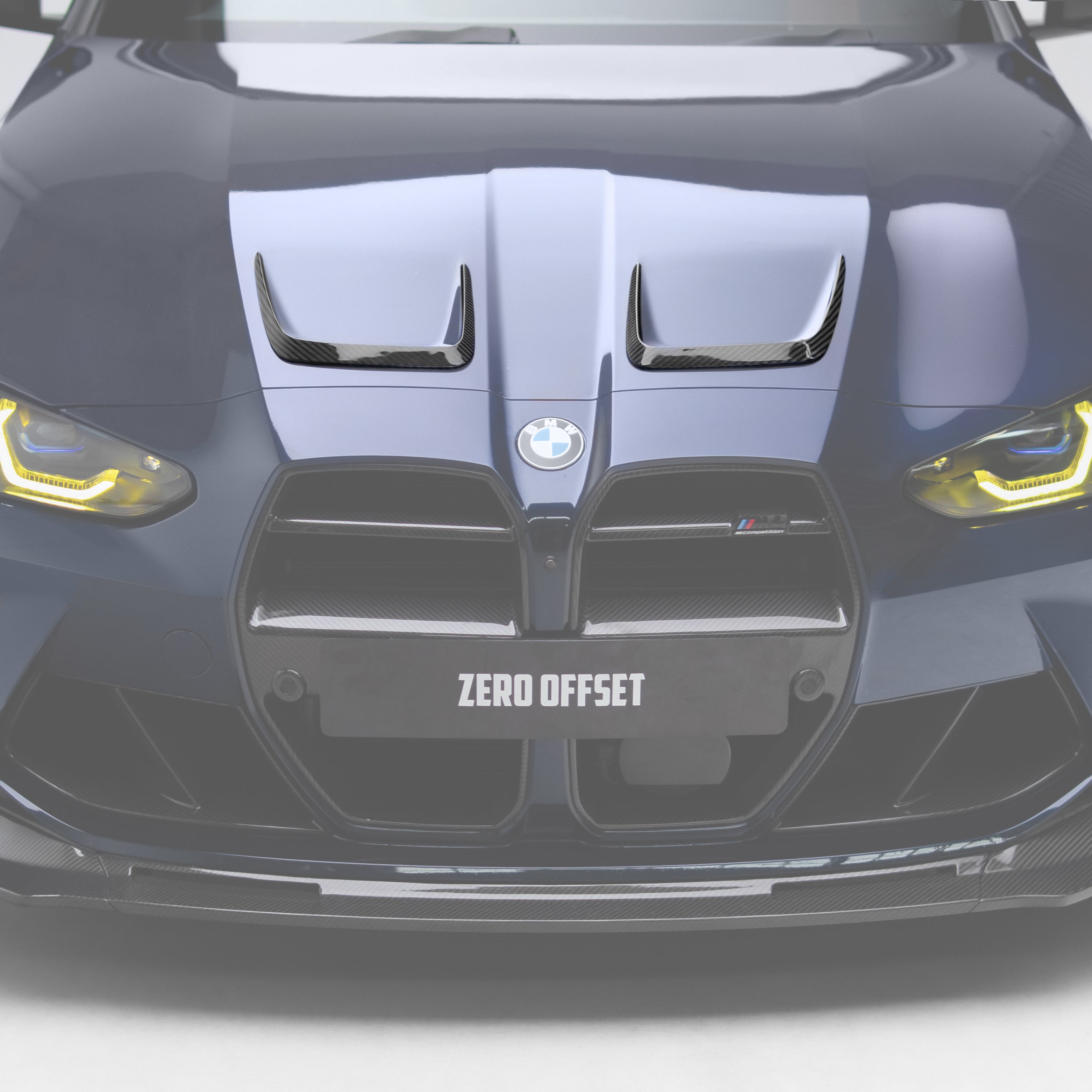 Sooqoo Pre Pregged Dry Carbon Hood Vent Trim for BMW M3 G80 G81 / M4 G82 G83 2020+