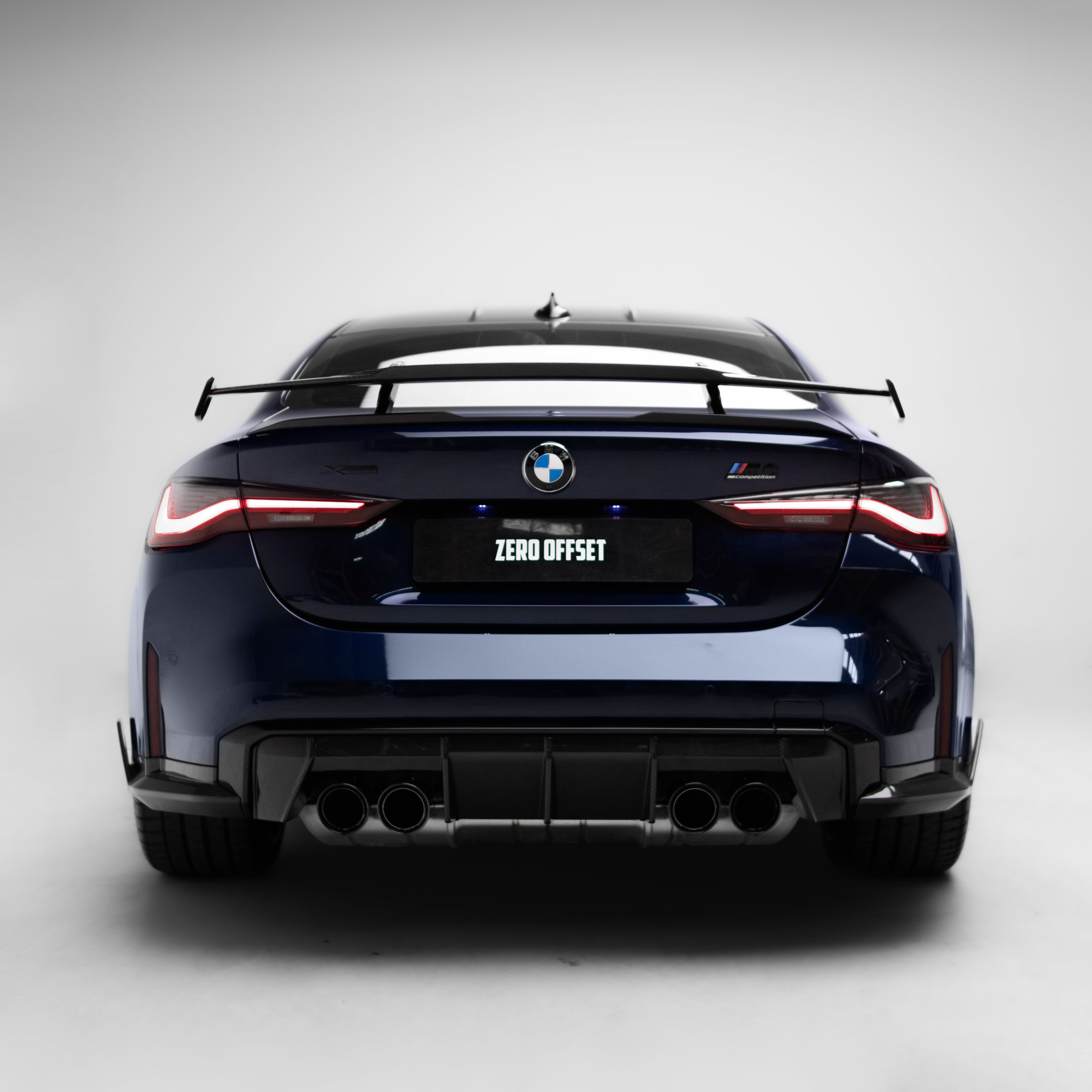 M-Performance Style Pre Pregged Dry Carbon Diffuser for BMW M3 G80 G81 / M4 G82 G83 (Standard Quad Tip) 2020+