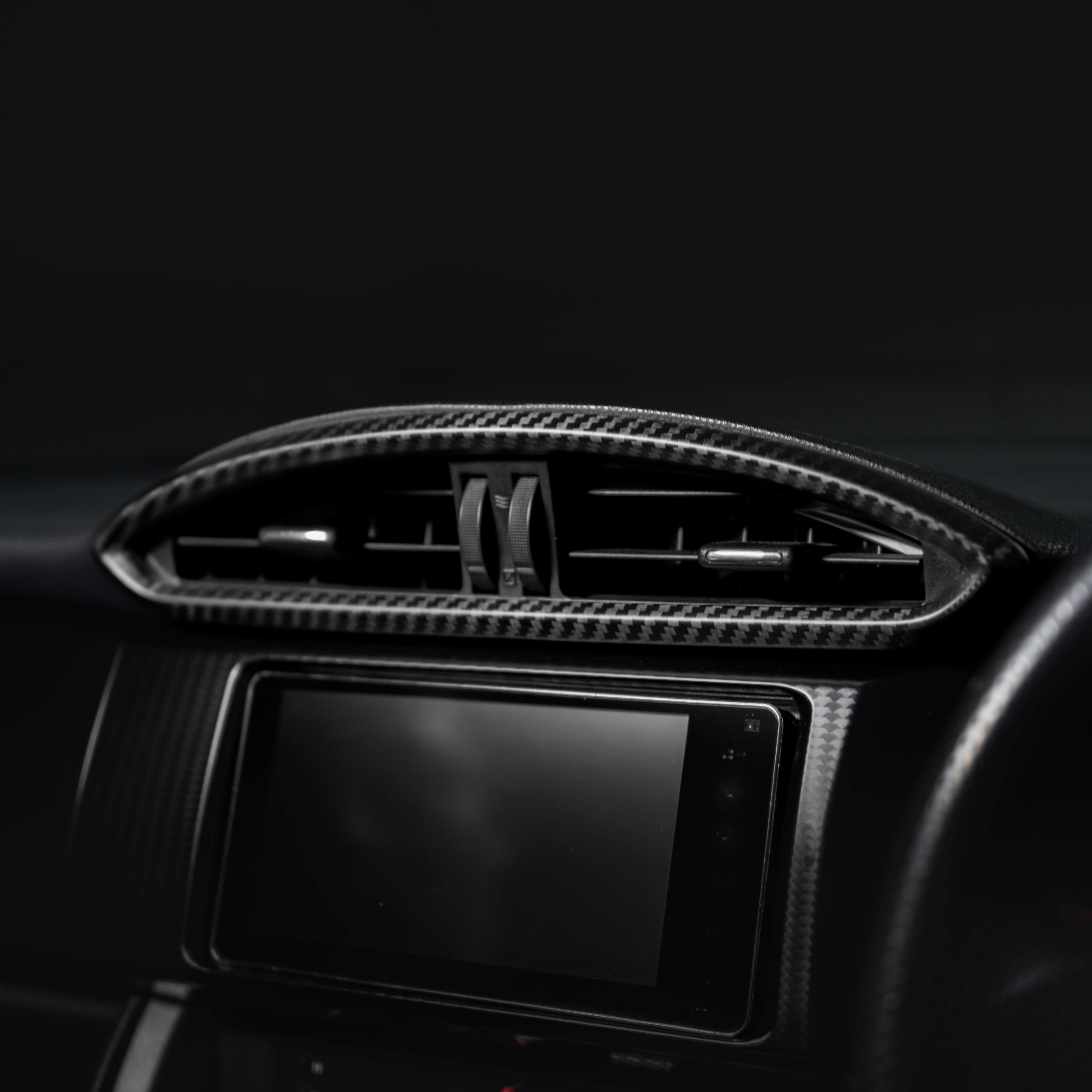 Dry Carbon Fiber Air Vent Tims 3PCS for Toyota 86 (ZN6) / Subaru BRZ (ZC6) 2012-2021