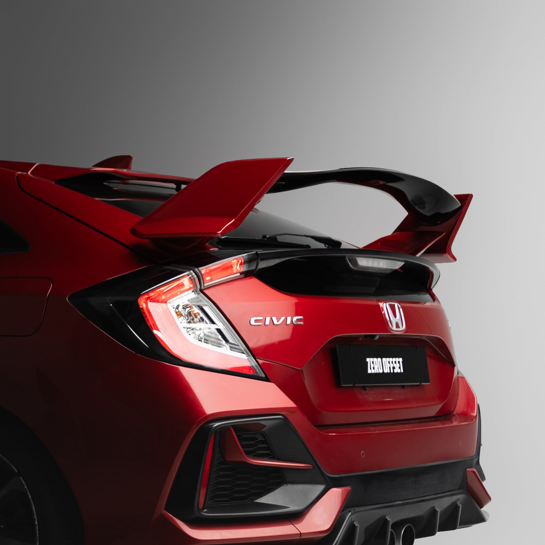 Type R Style Spoiler Hatchback for Honda Civic 10th Gen FK4/FK5/FK7 2017-2021
