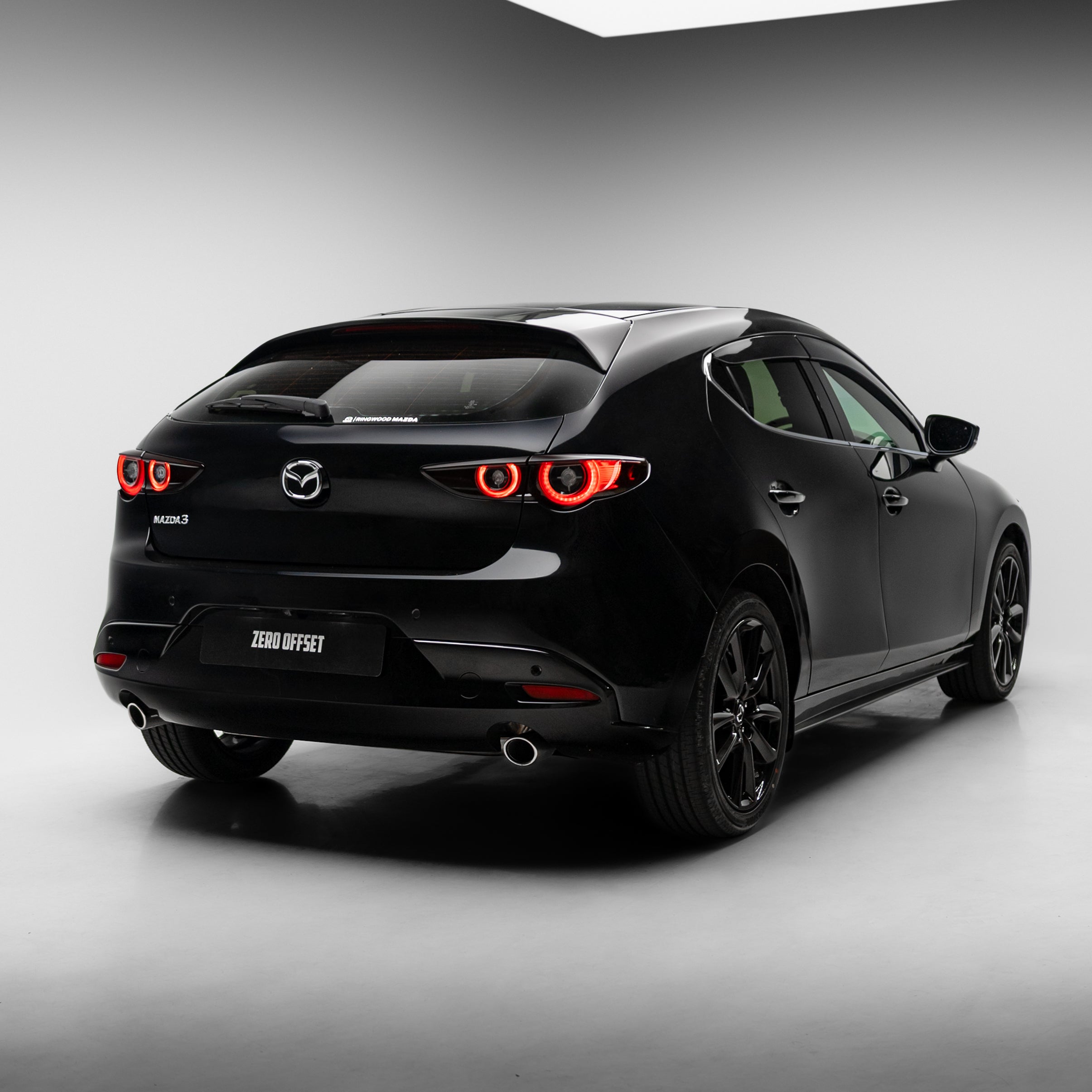 Kuroi Style Roof Spoiler for Mazda 3 BP Hatch 2019+