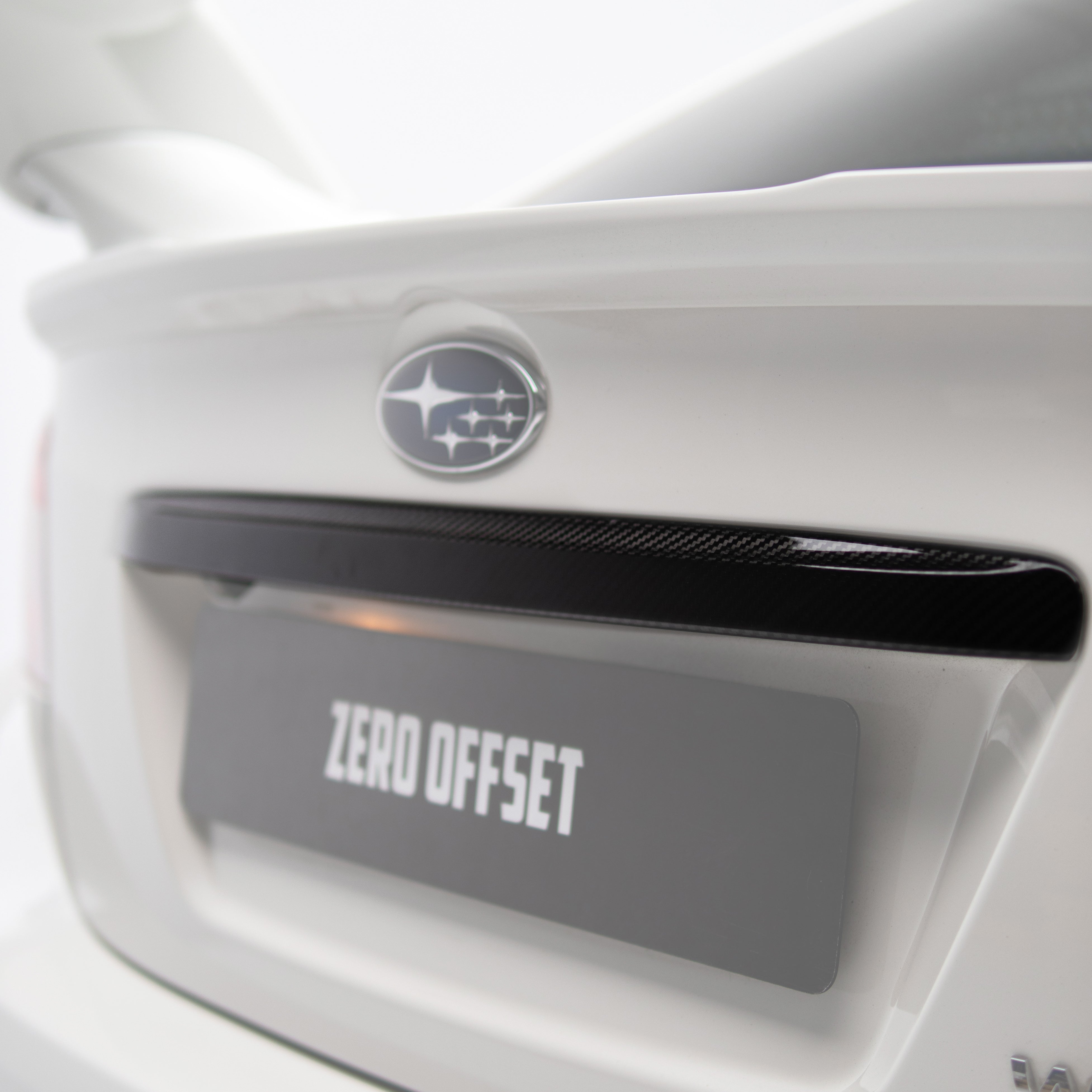 Dry Carbon Trunk Garnish for Subaru WRX 2014-2021