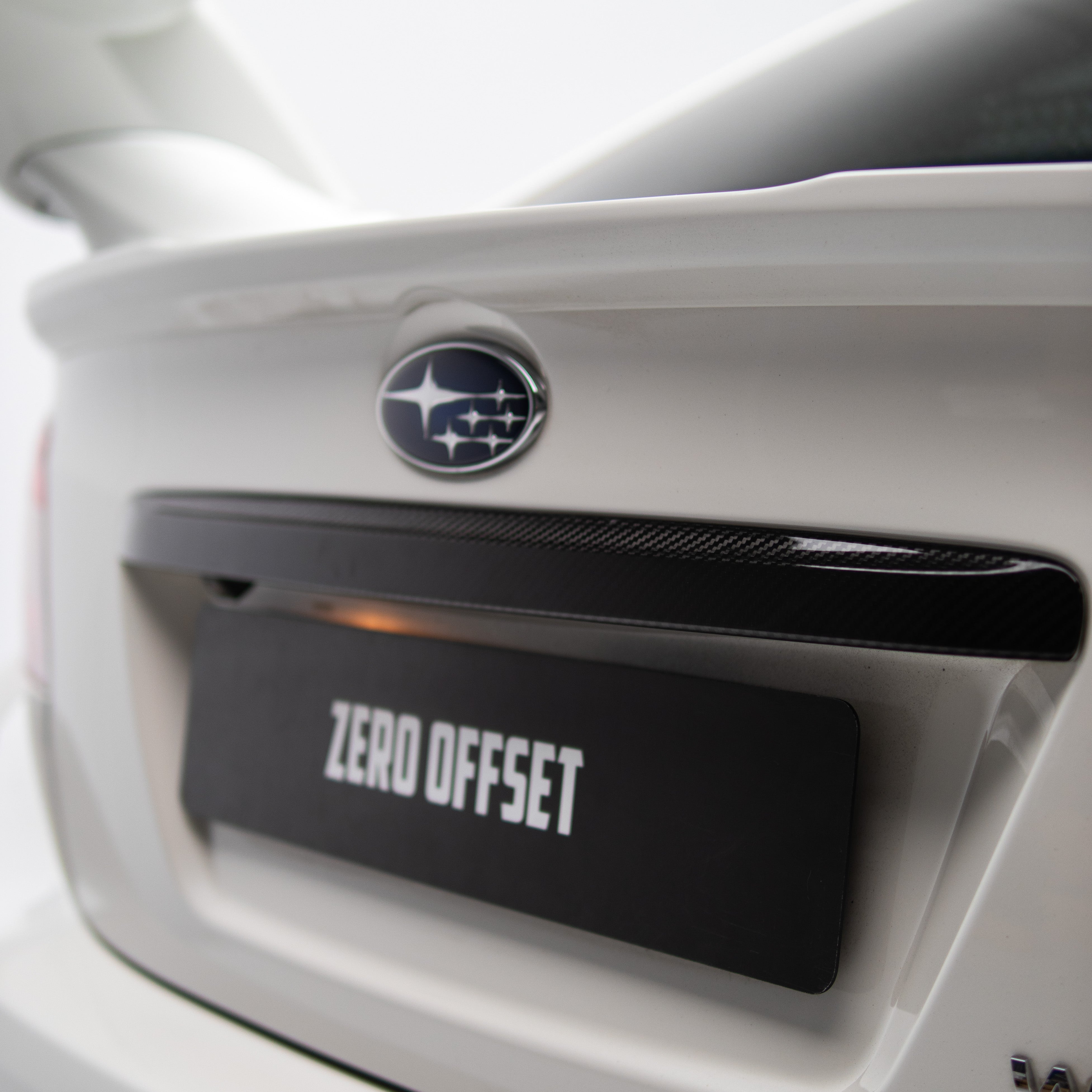 Dry Carbon Trunk Garnish for Subaru WRX VA 2015-2021