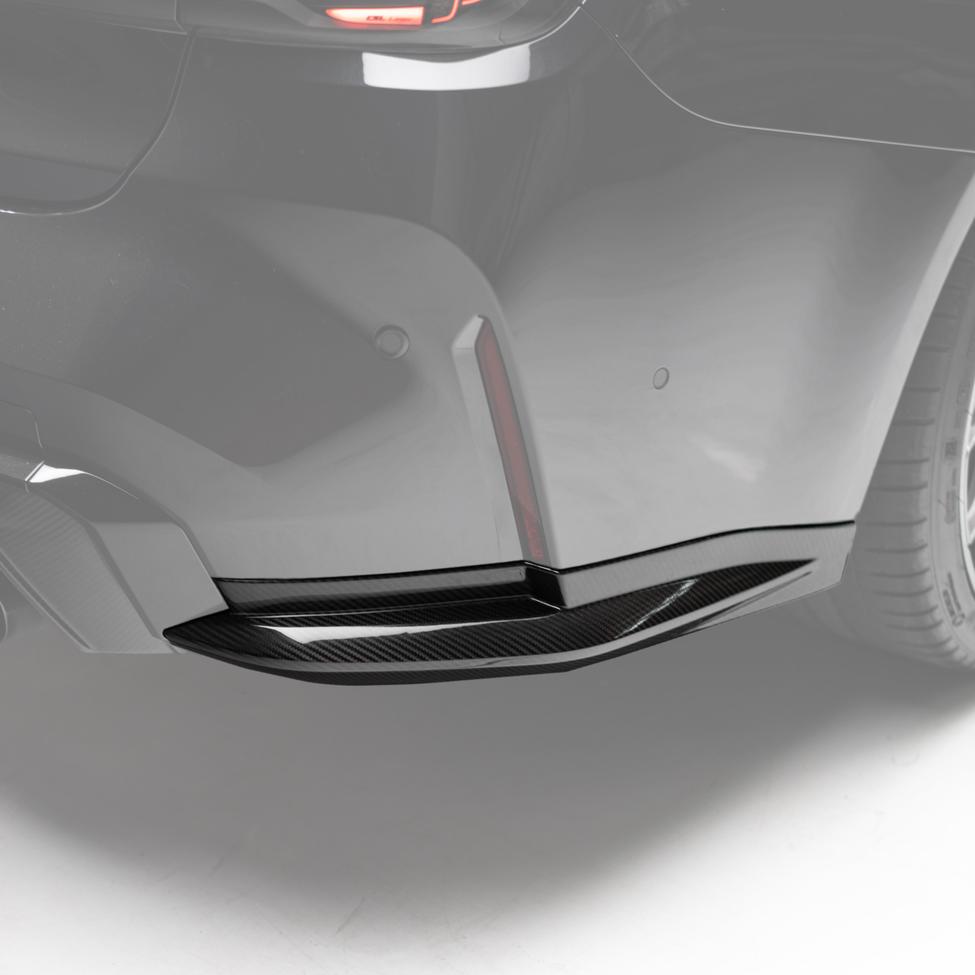 OEM Style Pre Pregged Dry Carbon Rear Winglets for BMW M3 G80 G81 2020+