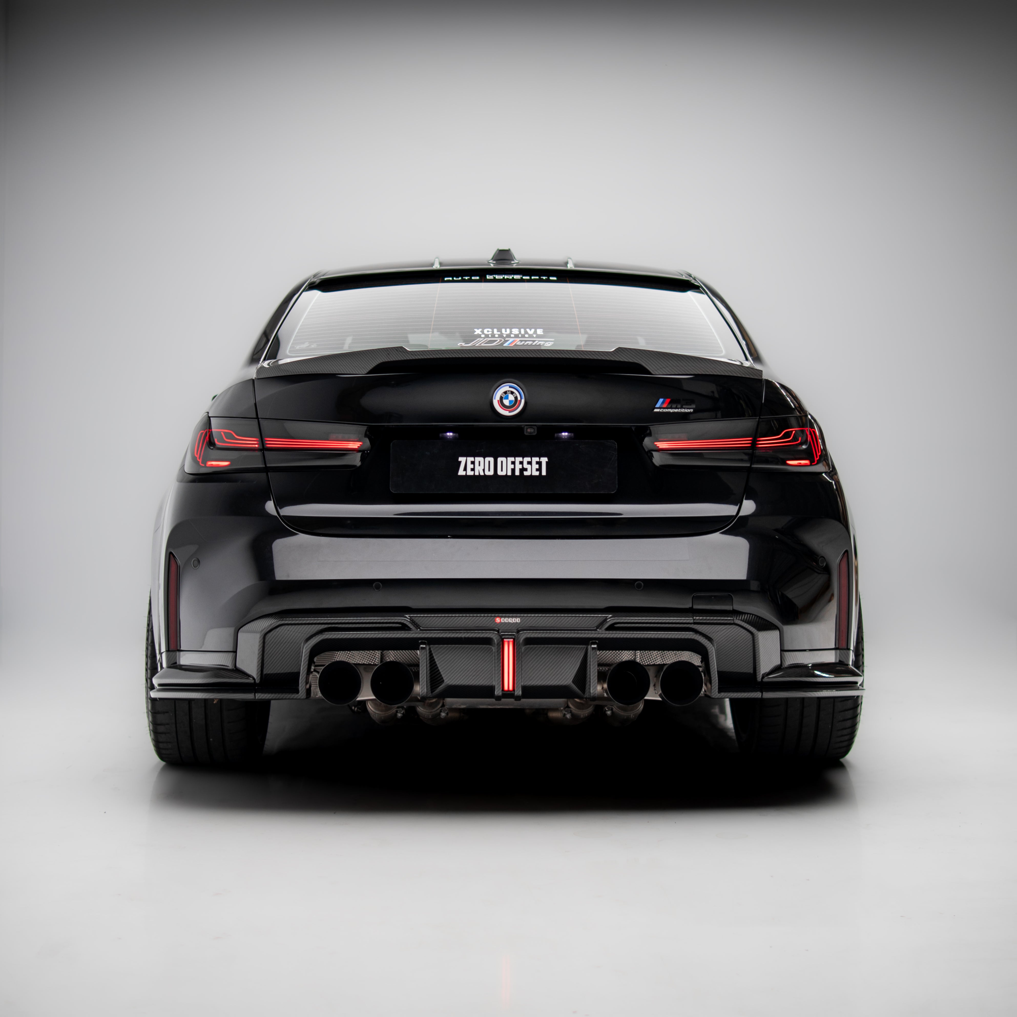 Sooqoo Pre Pregged Dry Carbon Diffuser for BMW M3 G80 G81 / M4 G82 G83 2020+