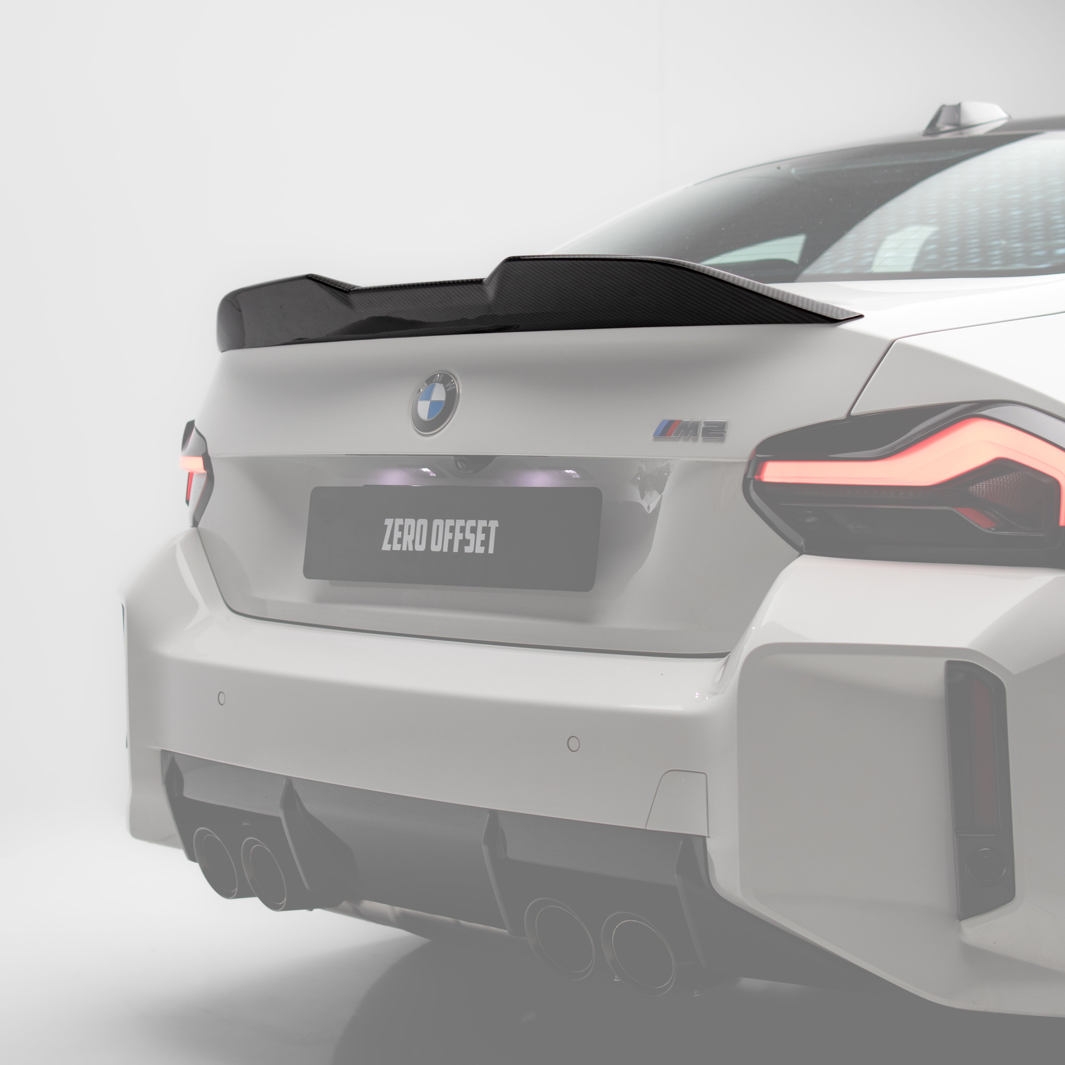 M Performance Style Pre Pregged Dry Carbon Fiber Spoiler for BMW 2 Series Coupe G42 2021+ / M2 G87 2023+