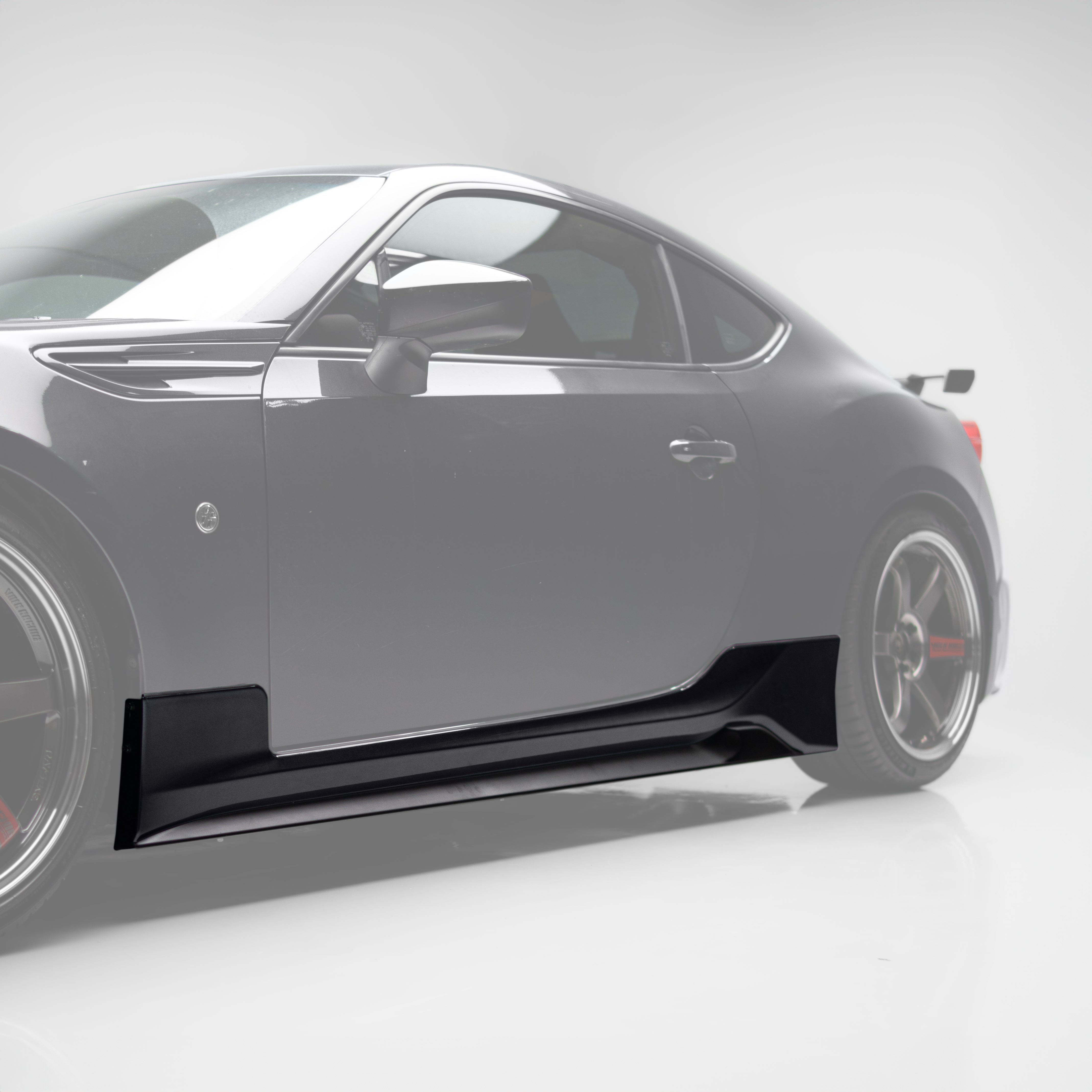 TRD V2 Style Side Skirts for Toyota 86 (ZN6)/Subaru BRZ (ZC6) 2012-2021
