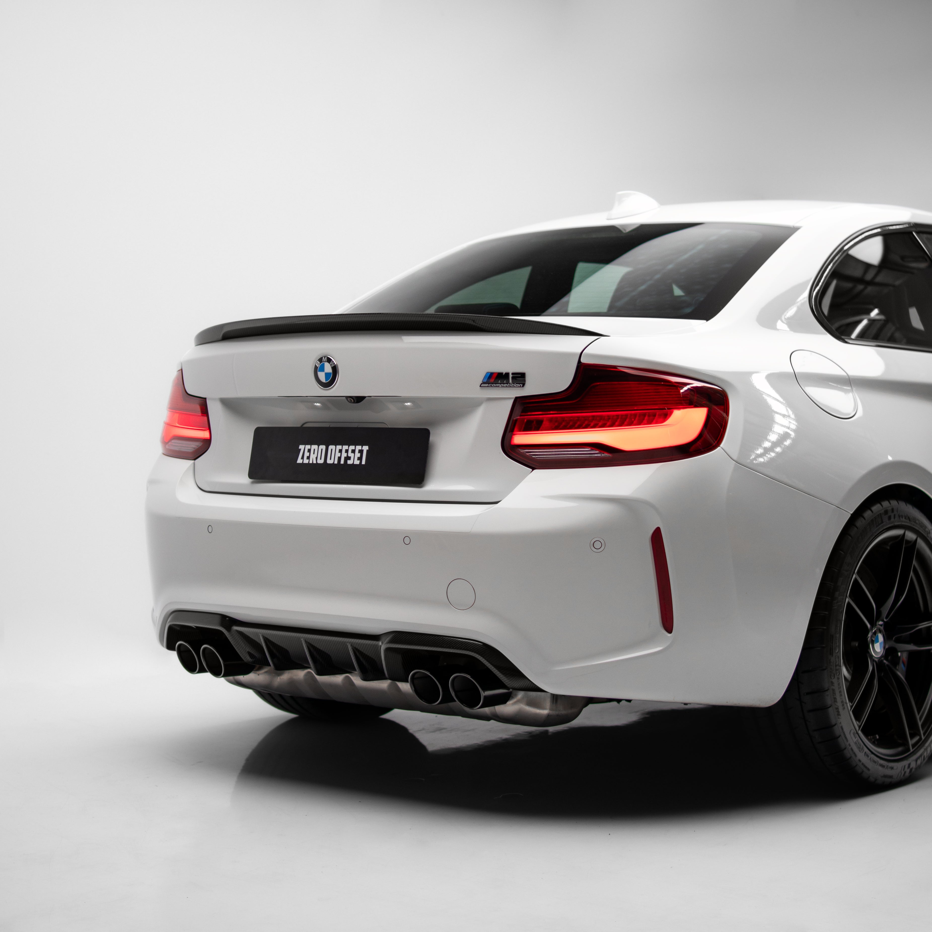 M Performance Style Carbon Fiber Rear Diffuser Pre-Pregged Dry Carbon Fiber for BMW M2 F87 2016-2021