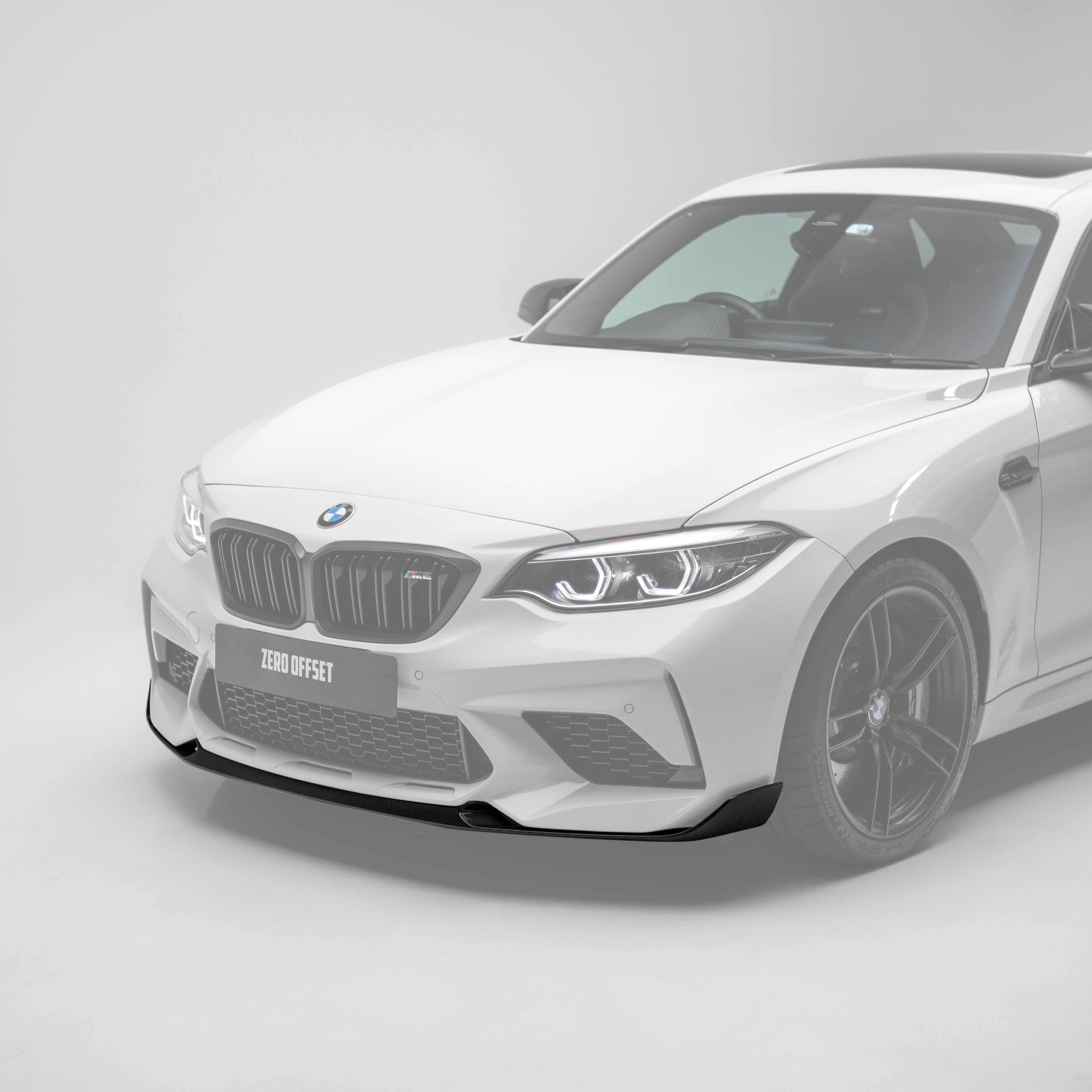 M Performance Style Carbon Fibre Front Lip for BMW F87 M2 Competition 2019-2021