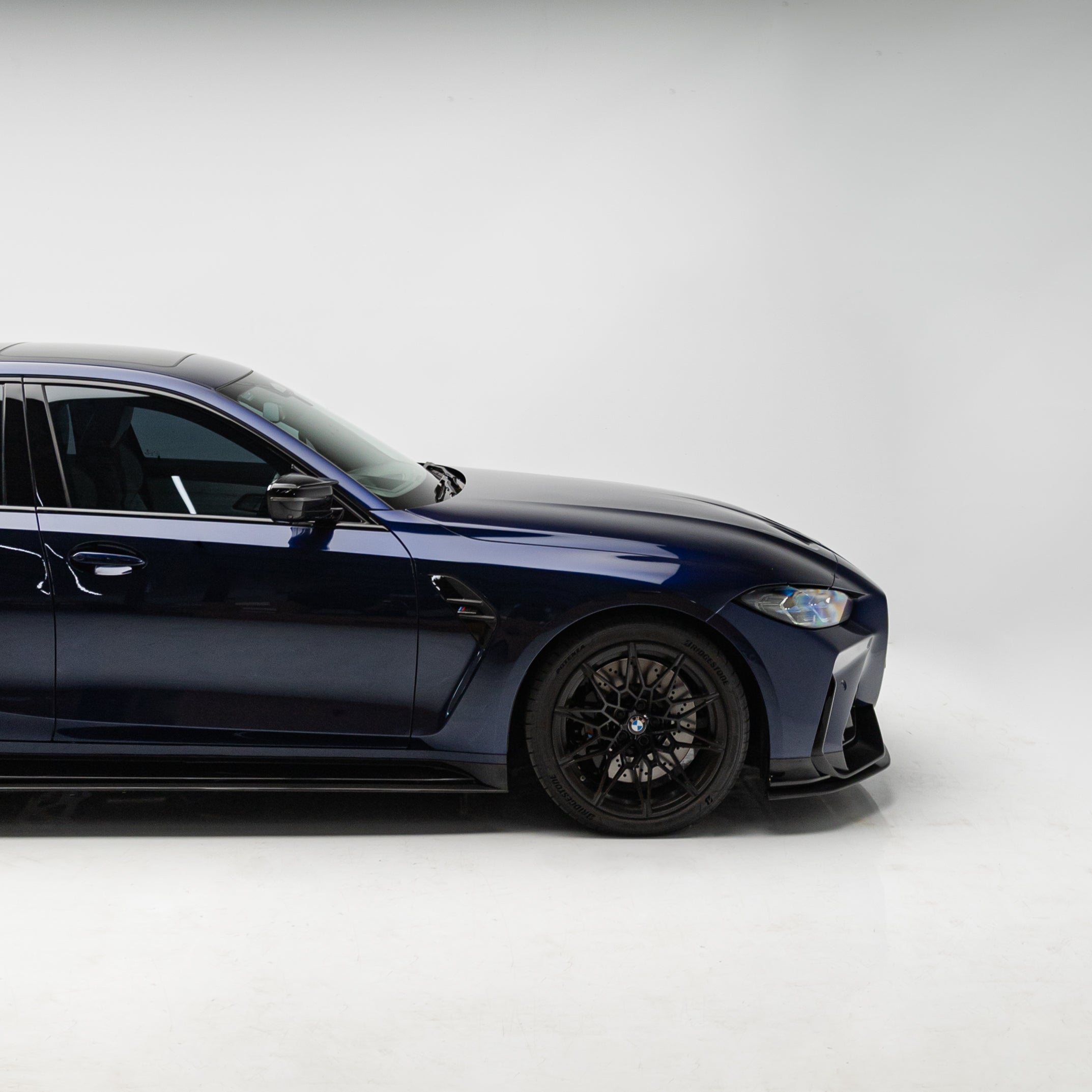 BMW G80 G81 M3 Dry Carbon Fiber Side Skirts 2020+