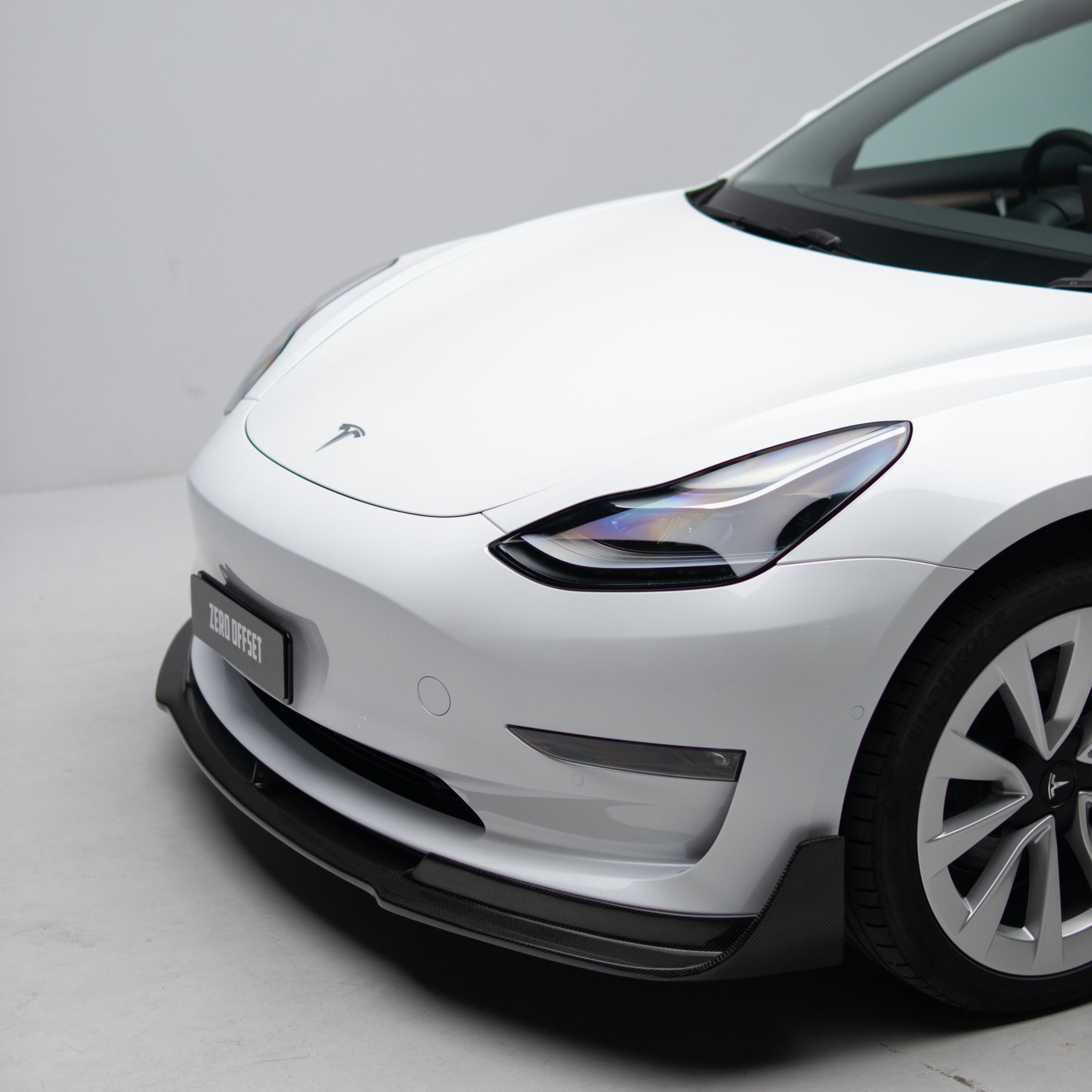 Vorsteiner Style Front Lip (Carbon Fibre) for Tesla Model 3 19-23