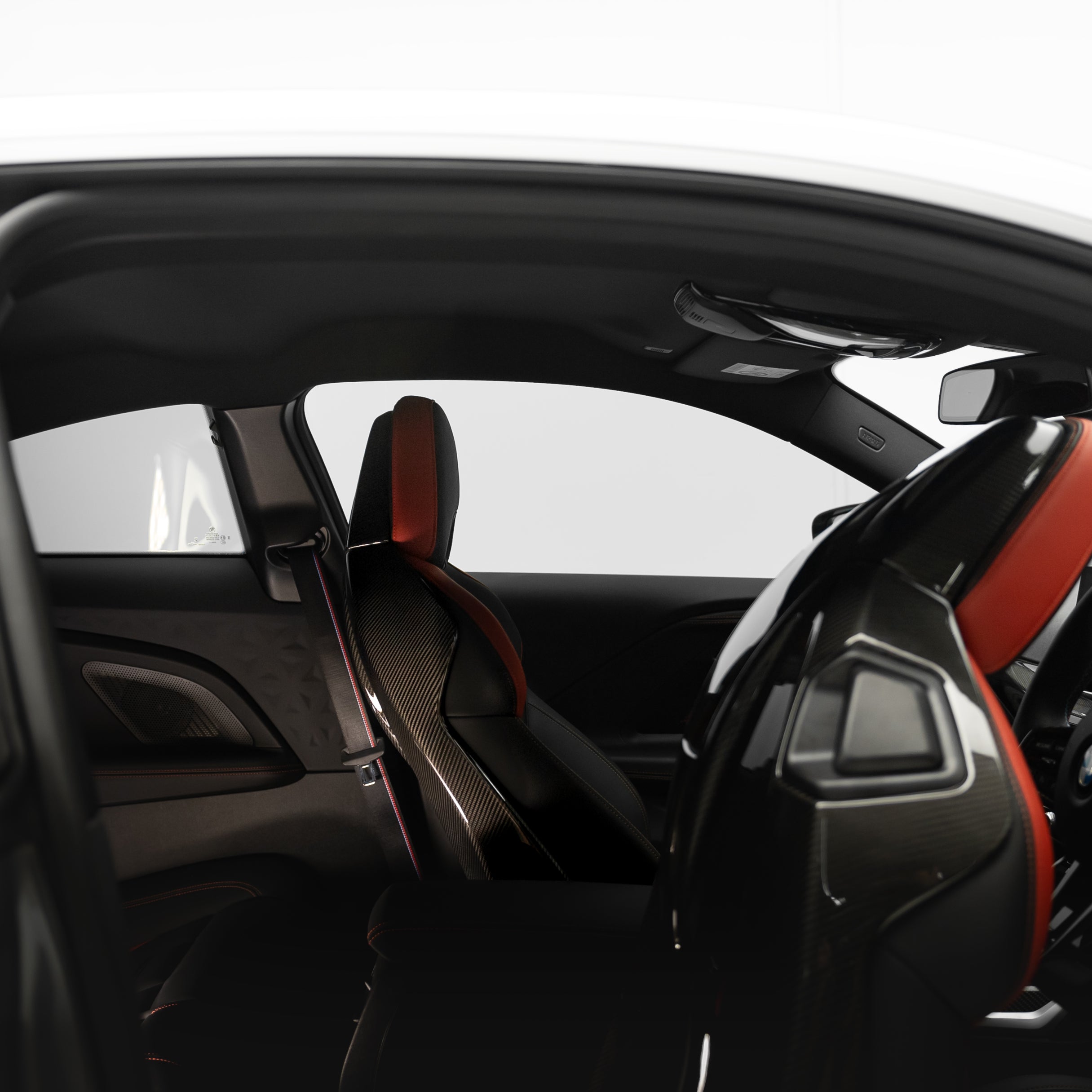 OEM Style Pre Pregged Dry Carbon Fiber Full Backrest Cover for BMW 2 Series G42 / M2 G87 / M4 G82 2022+