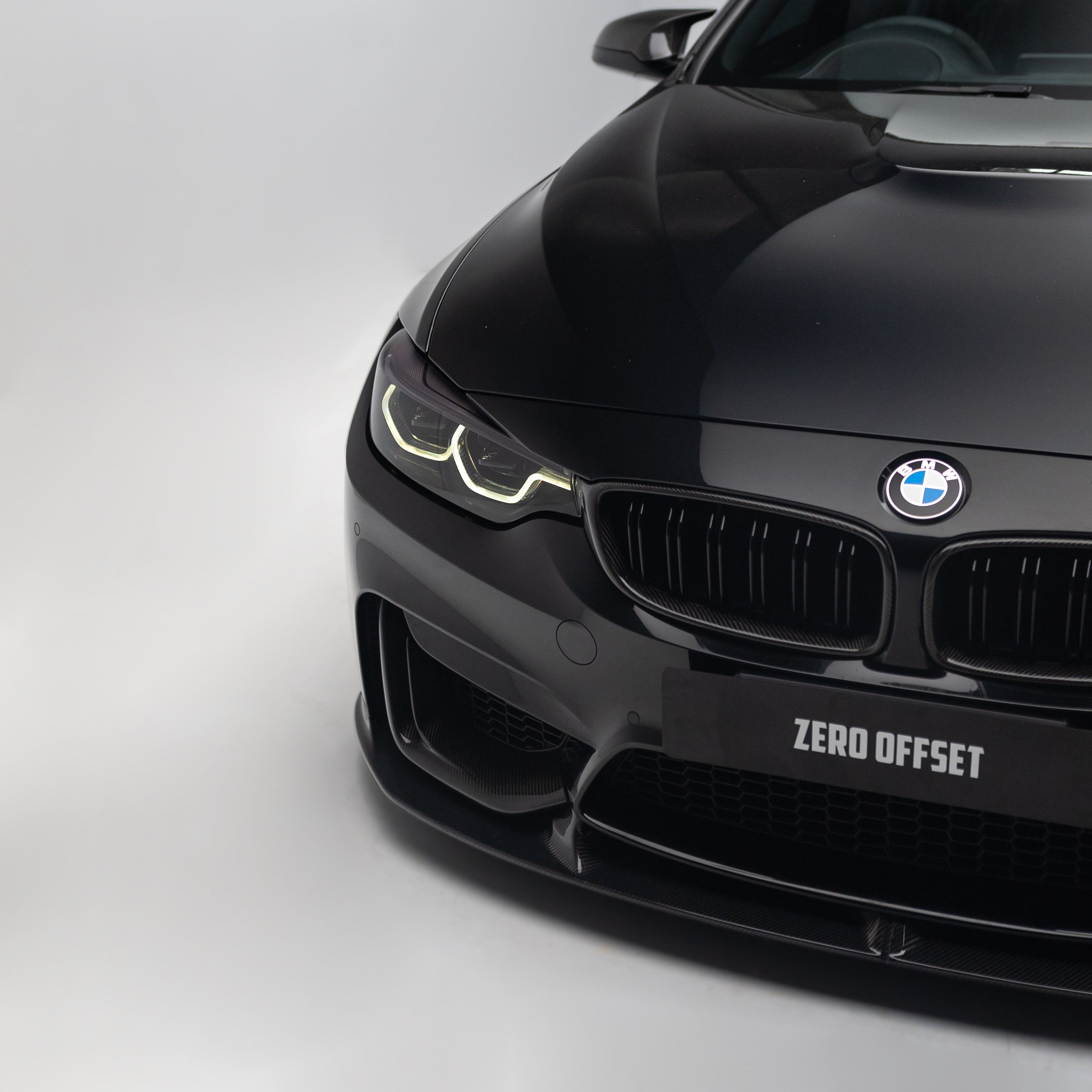 BMW M3 F80 & M4 F82 F83 Carbon Fiber Front Bumper Air Duct Covers 2013-2020