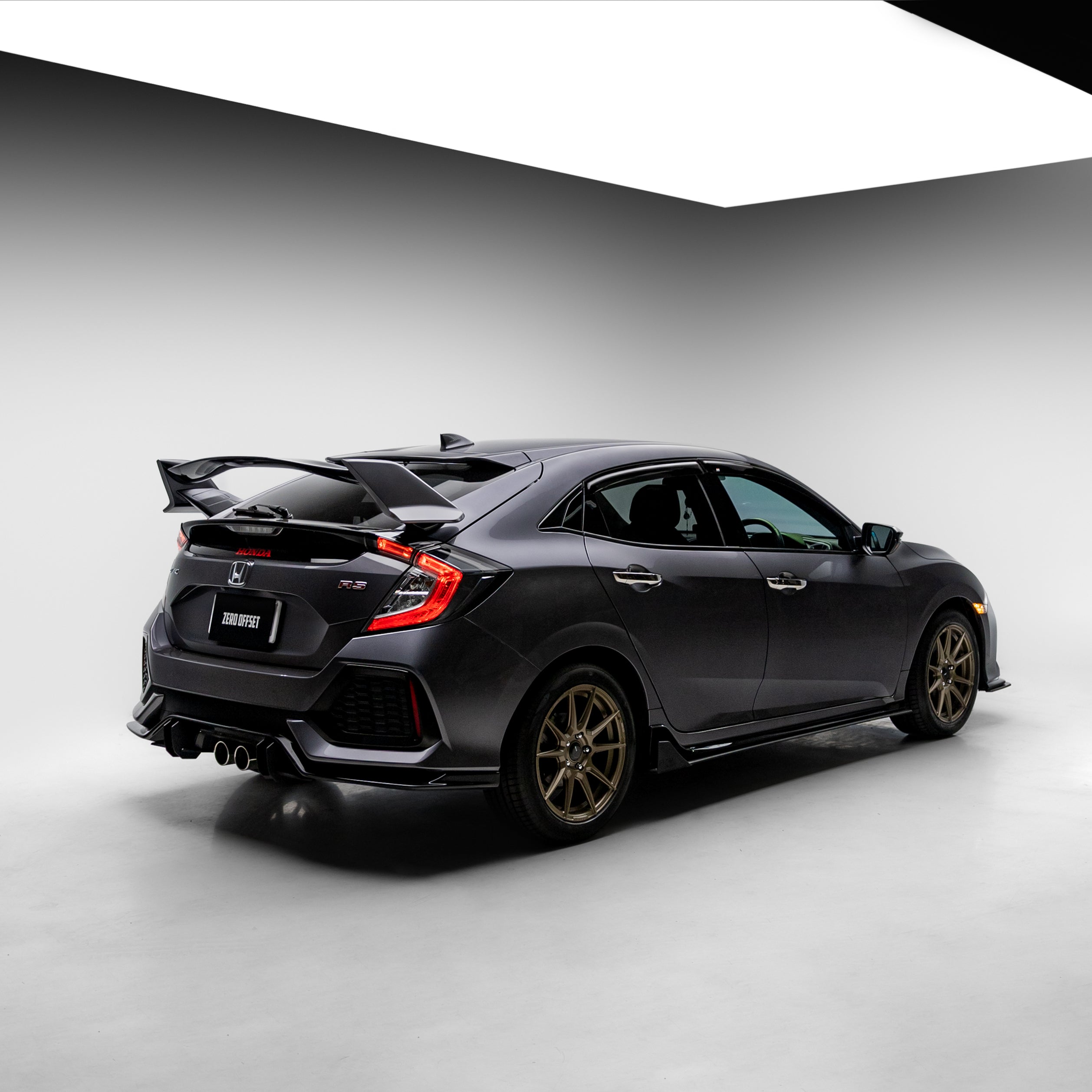 Type R Style Spoiler Hatchback for Honda Civic 10th Gen FK4/FK5/FK7 2017-2021