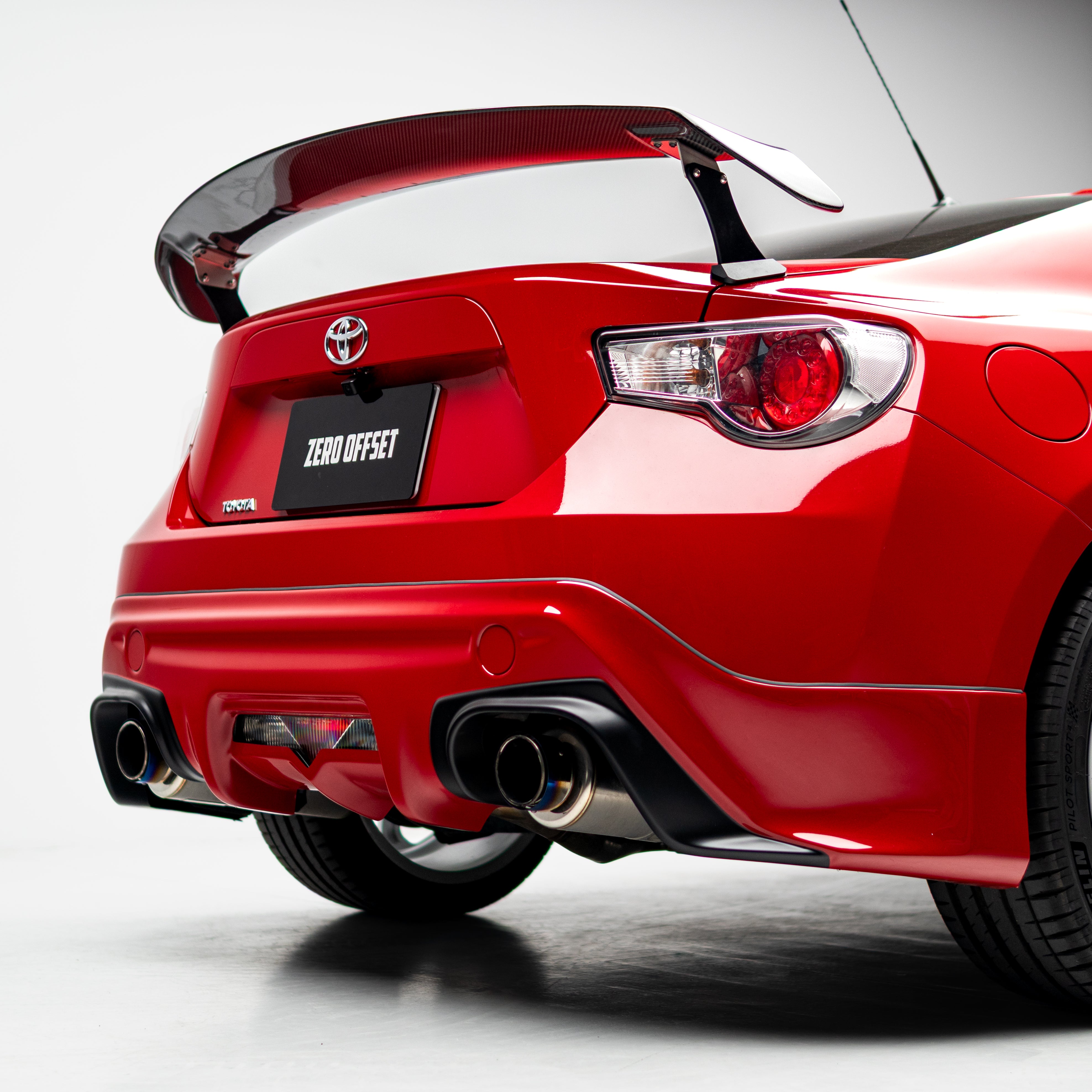 TRD Style Rear Lip for Toyota 86 (ZN6) 2012-2016 / Subaru BRZ (ZC6) 2012-2021