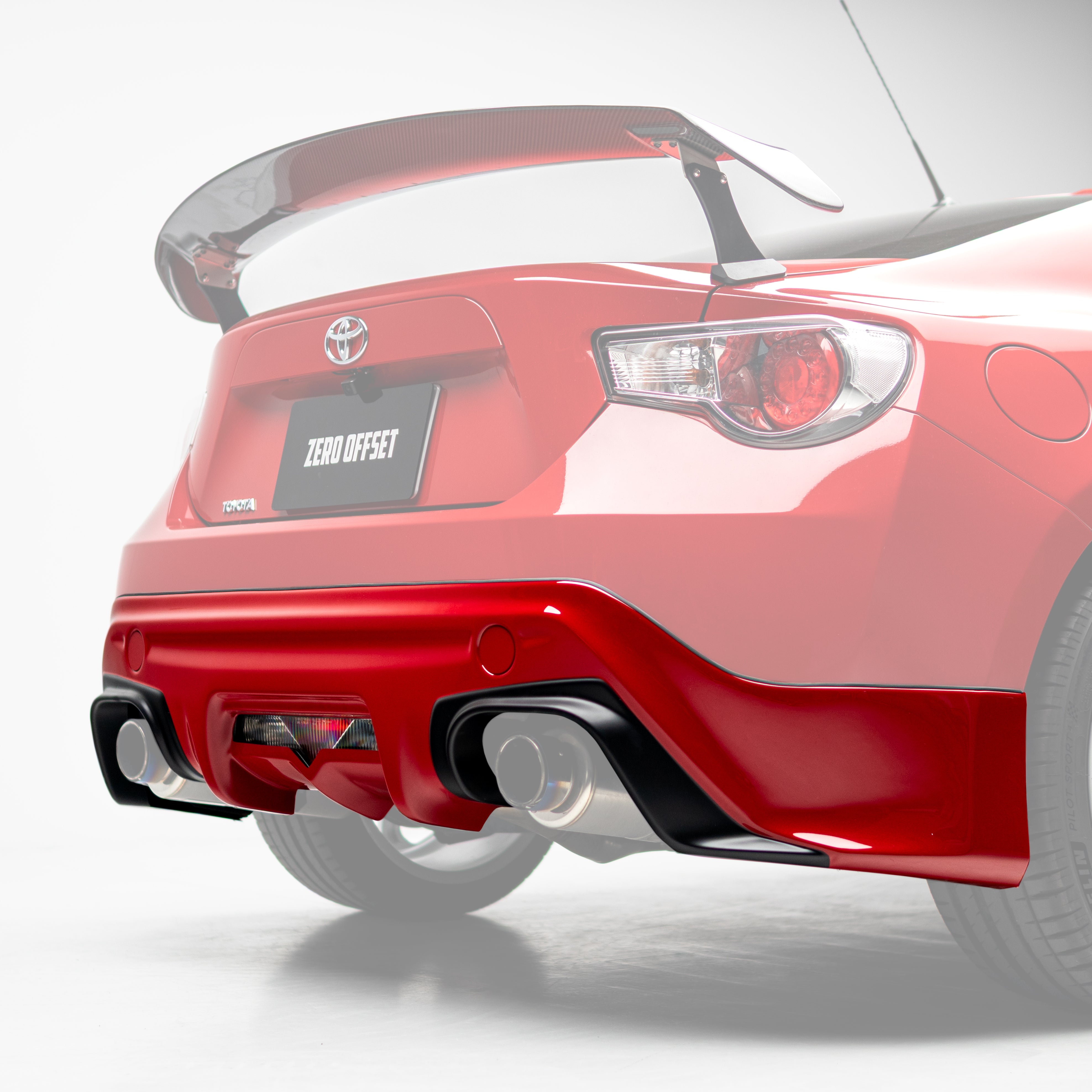 TRD Style Rear Lip for Toyota 86 (ZN6) 2012-2016 / Subaru BRZ (ZC6) 2012-2021
