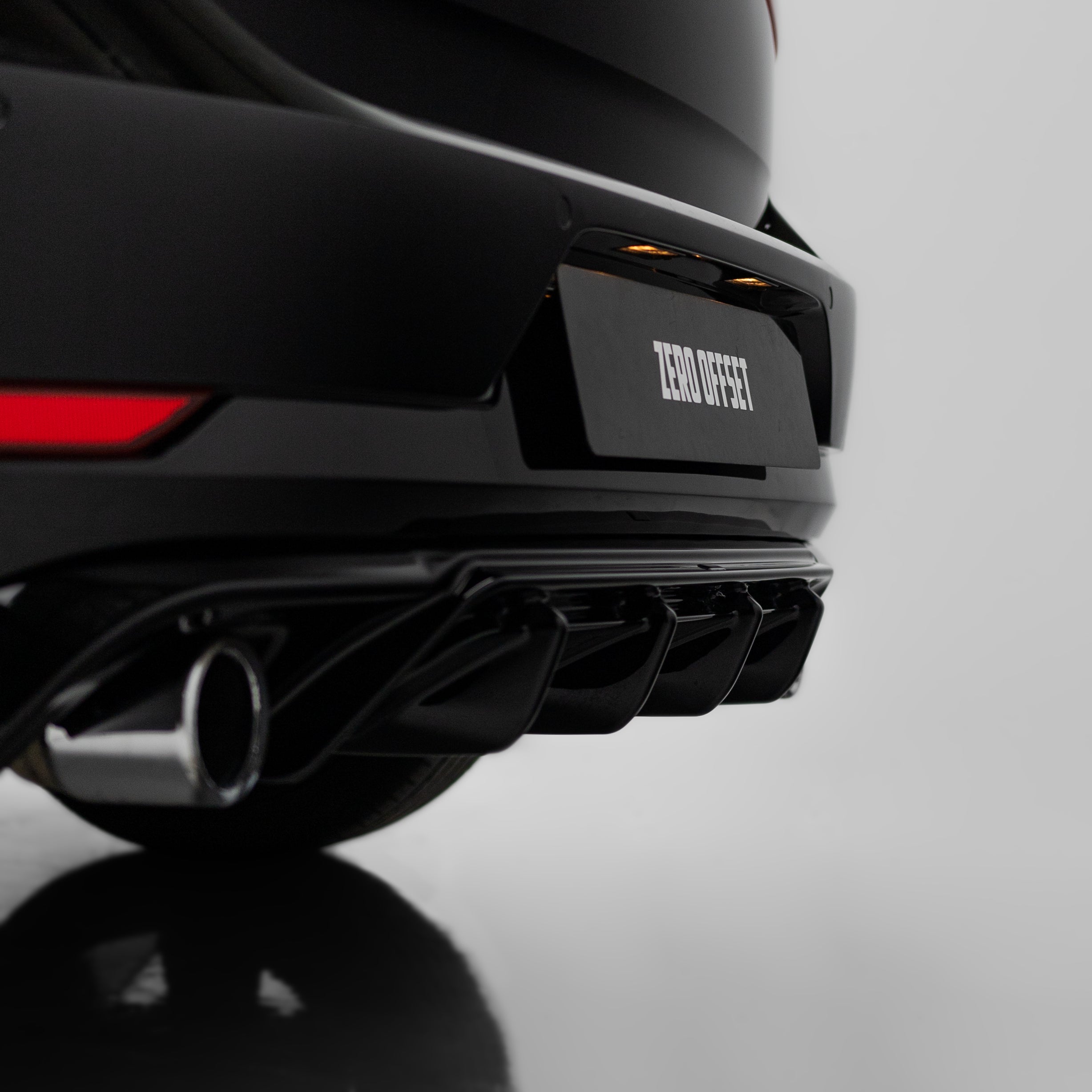 EVO-1 Rear Diffuser for Volkswagen Golf GTI MK7.5 2018-2021