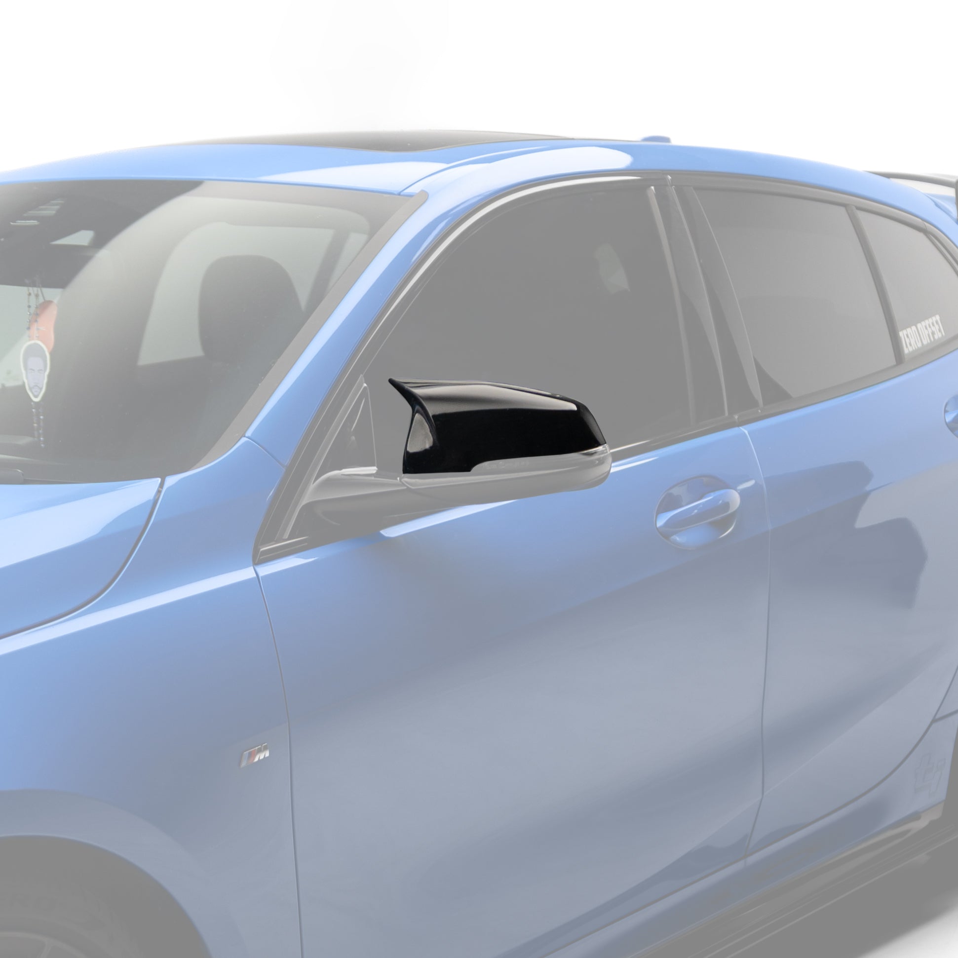M Performance Style Gloss Black Mirror Caps for BMW 1/2 Series X1/X2/Z4 (F39)(F40)(F44)(F48)(G29) & Toyota Supra A90
