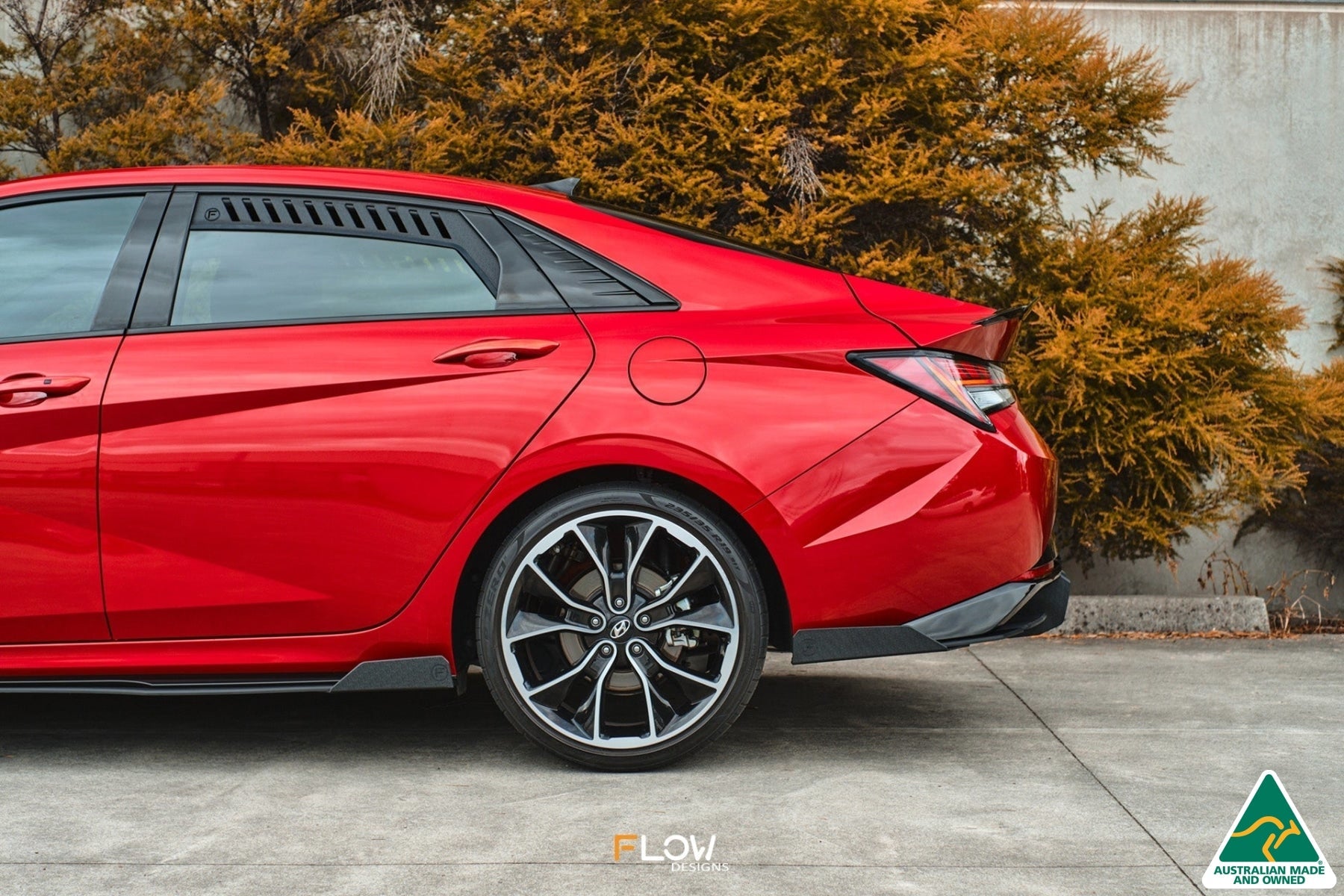 CN7 Elantra N Line Sedan 2020 Rear Window Vents (Pair)