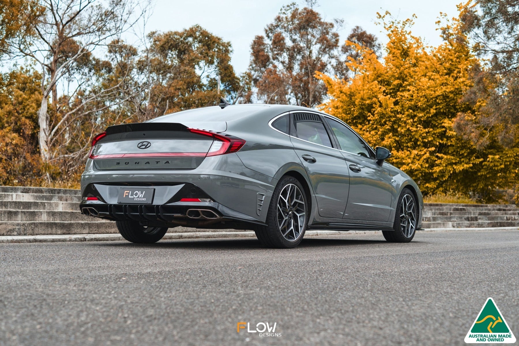 DN8 Sonata N Line 2020-2023 Side Skirt Splitters (Pair)