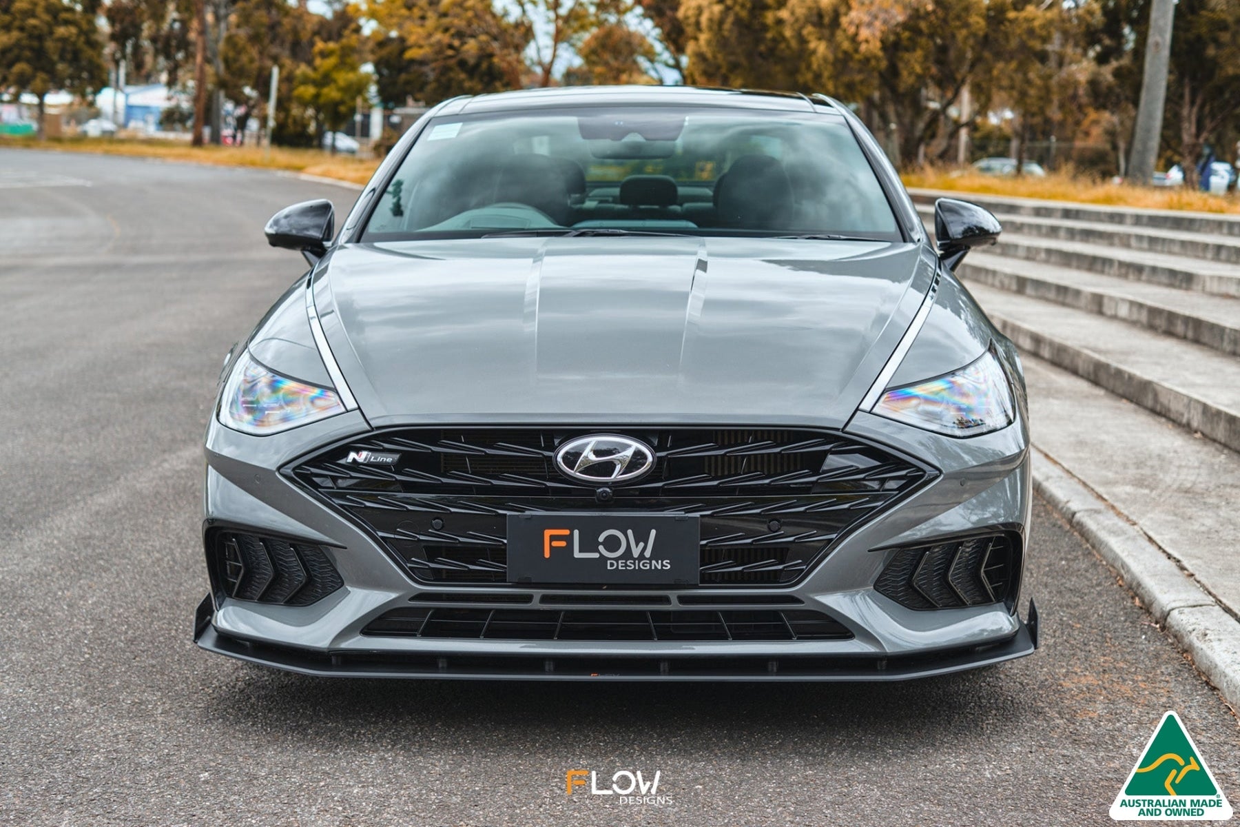 DN8 Sonata N Line 2020-2023 Front Lip Splitter Winglets (Pair)