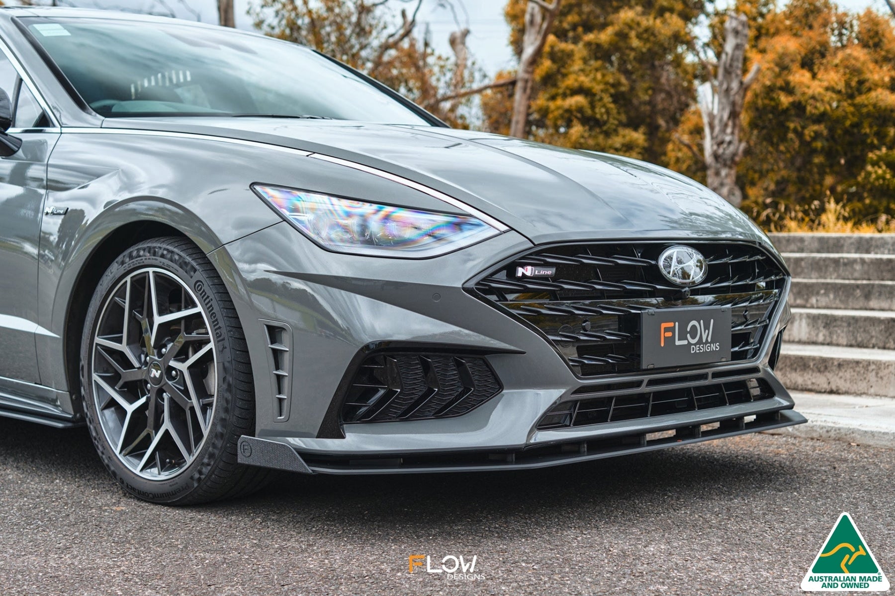 DN8 Sonata N Line 2020-2023 Front Lip Splitter Winglets (Pair)