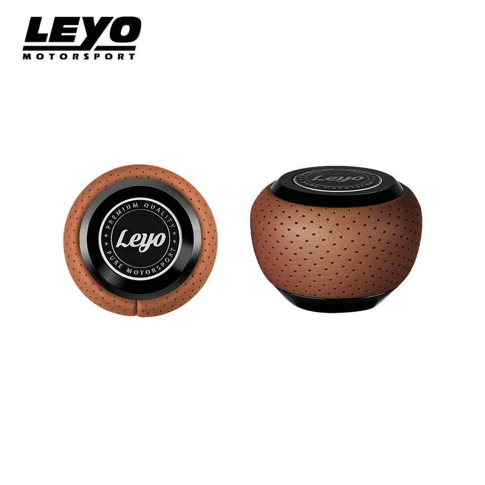 Brown Nappa DSG Shift Knob (Knob Only) - Volkswagen Audi Skoda