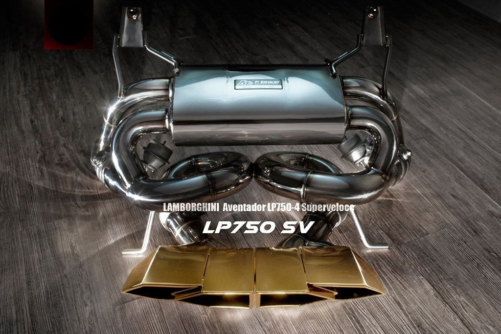 Valvetronic Exhaust System for Lamborghini Aventador SV LP750-4 15+