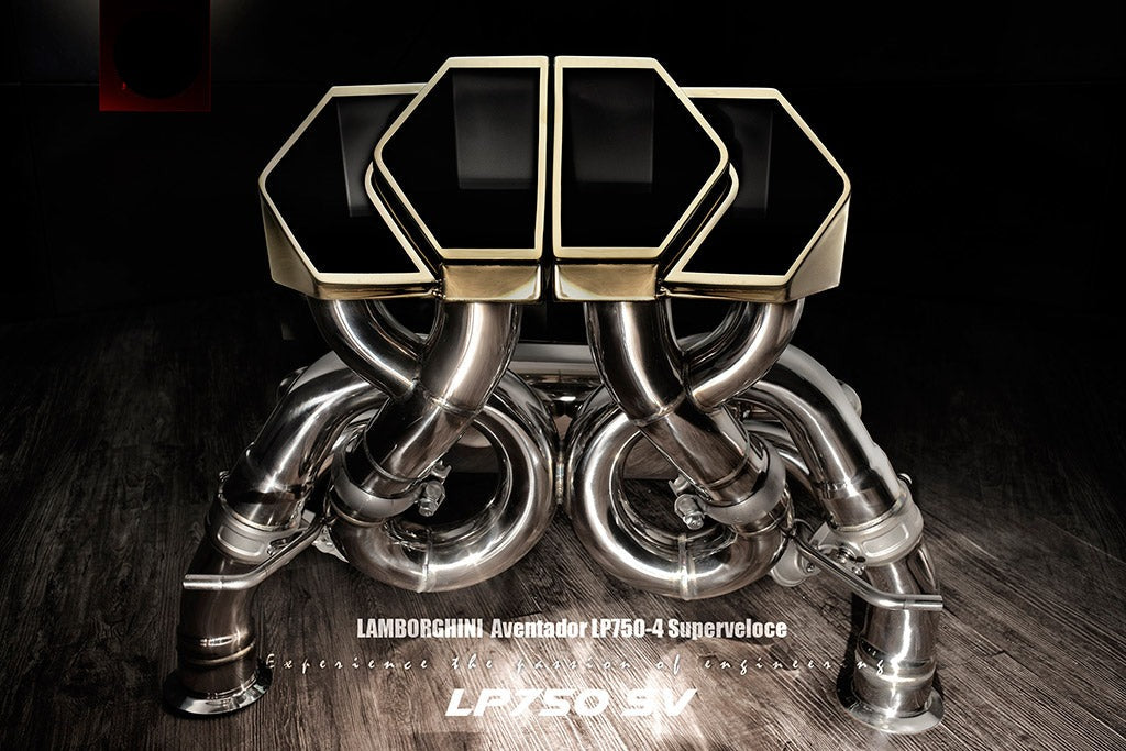 Valvetronic Exhaust System for Lamborghini Aventador SV LP750-4 15+