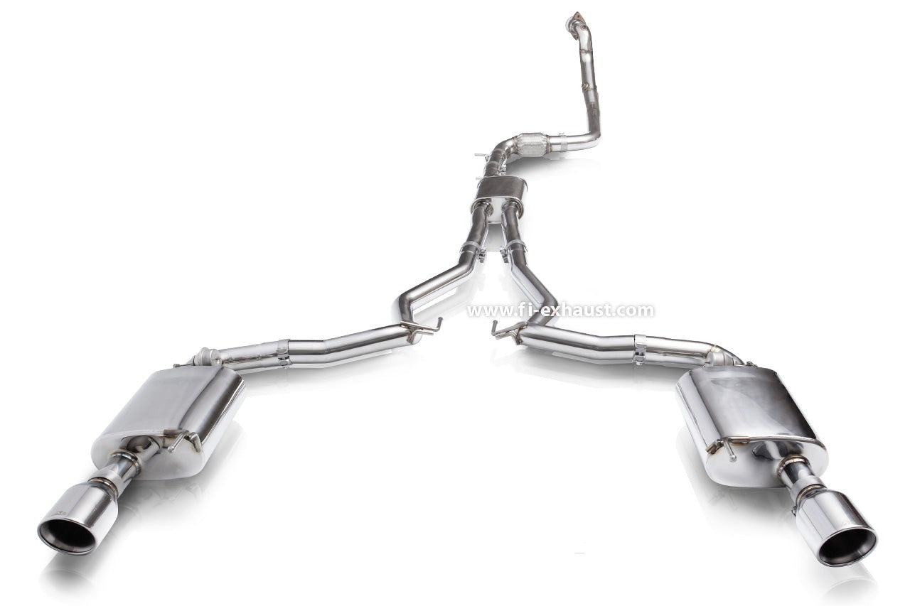 Valvetronic Exhaust System for Ford Mustang MK6 2.3T EcoBoost Dual Tips 15+