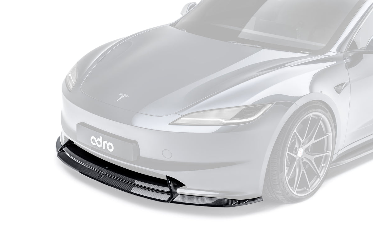 Carbon Fiber Front Lip for Tesla Model 3 Highland RWD & Long Range 202