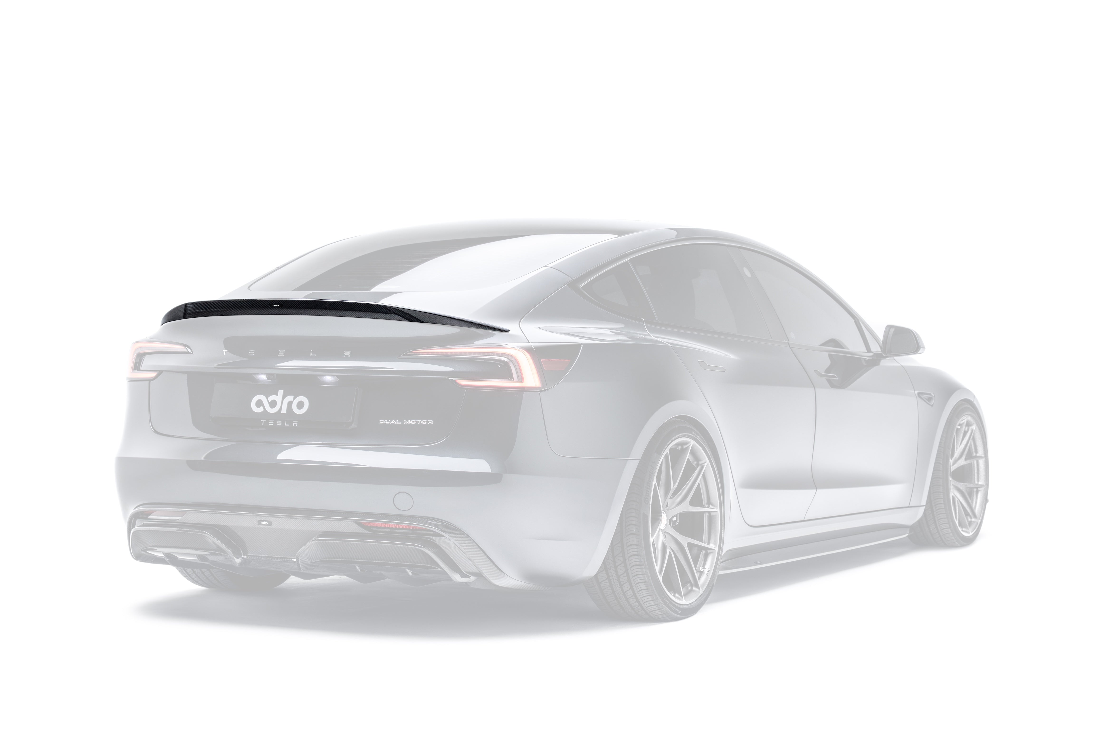 Carbon Fiber Rear Spoiler for Tesla Model 3 Highland RWD & Long Range 2024+