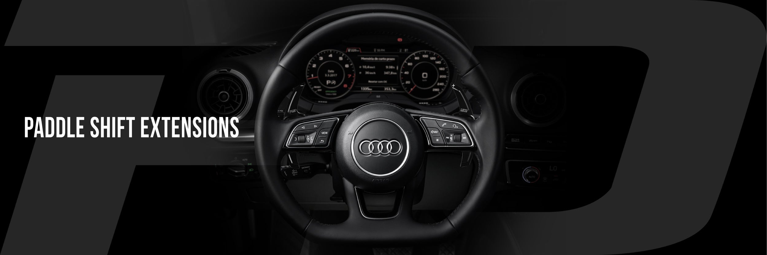 Billet Paddle Shift Extension V1 - Audi
