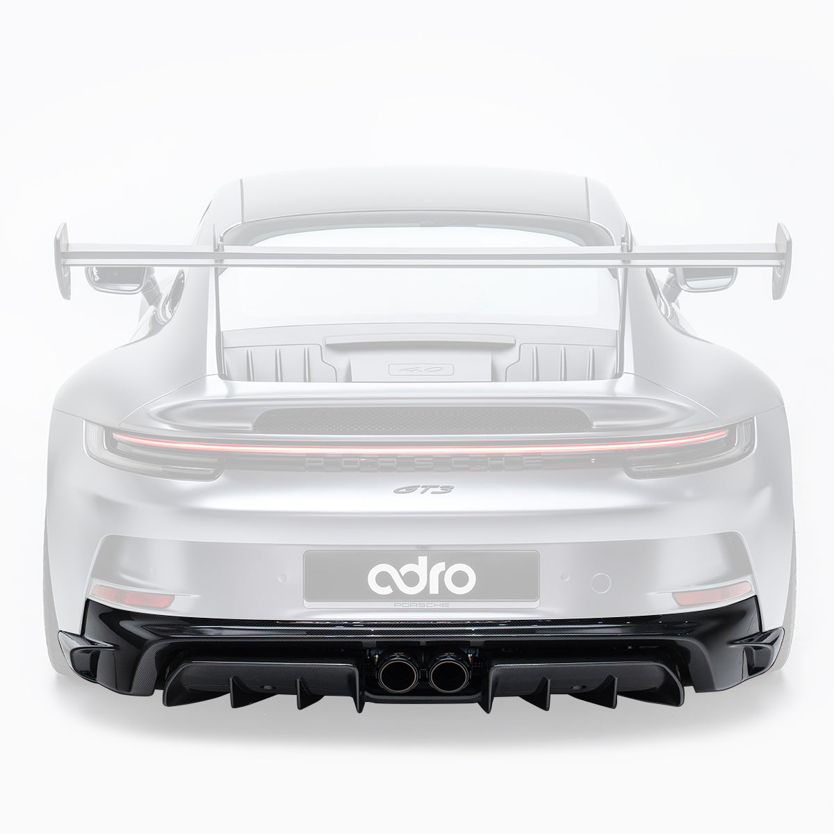 Porsche 992.1 GT3 Rear Diffuser & Apron Panel