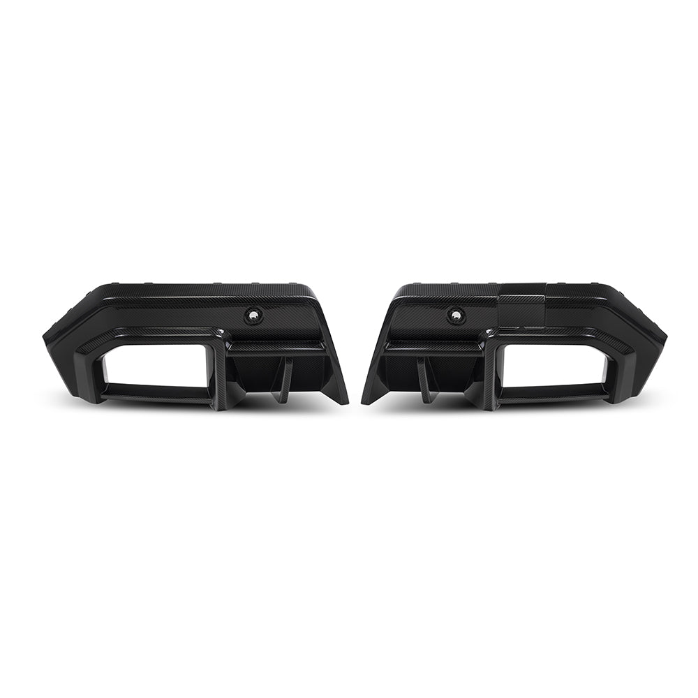 Sooqoo Pre Pregged Dry Carbon Fiber Type A Rear Diffuser for BMW M5 G90