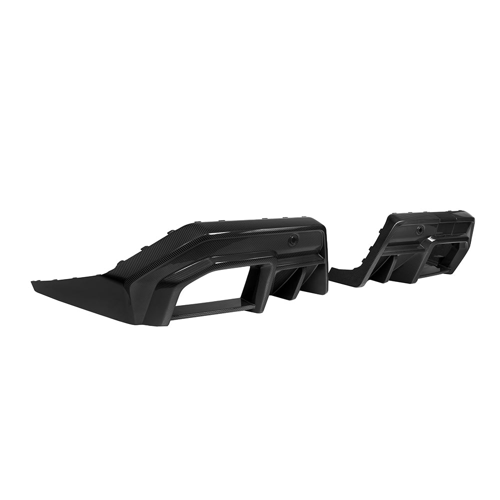 Sooqoo Pre Pregged Dry Carbon Fiber Type A Rear Diffuser for BMW M5 G90