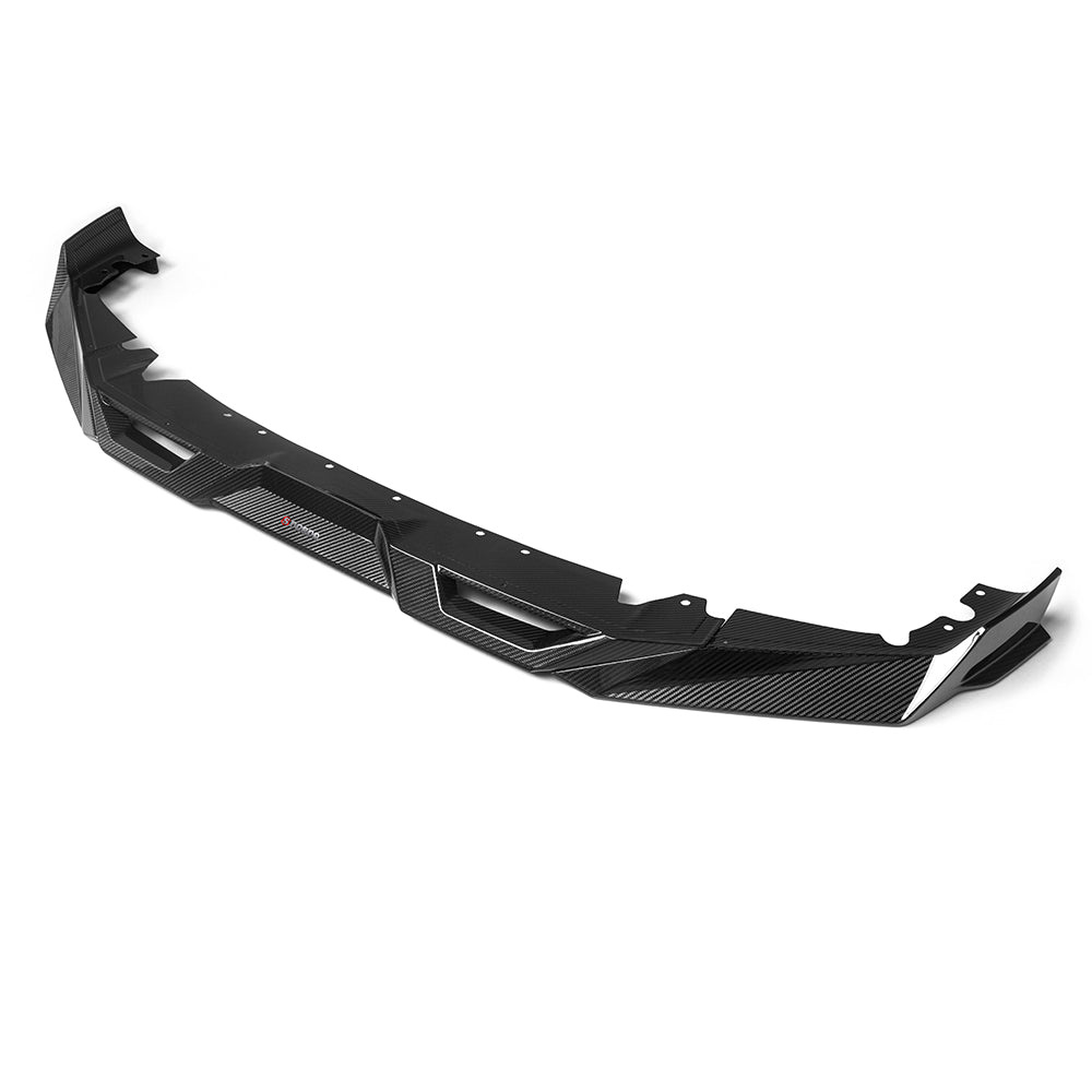 Sooqoo Pre Pregged Dry Carbon Fiber Front Lip for BMW X5M F95 LCI