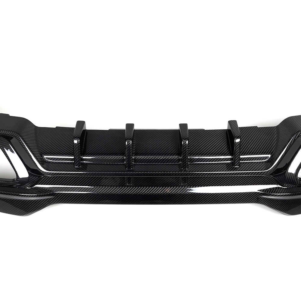 Sooqoo Pre Pregged Dry Carbon Fiber Rear Diffuser for BMW 8 Series G16