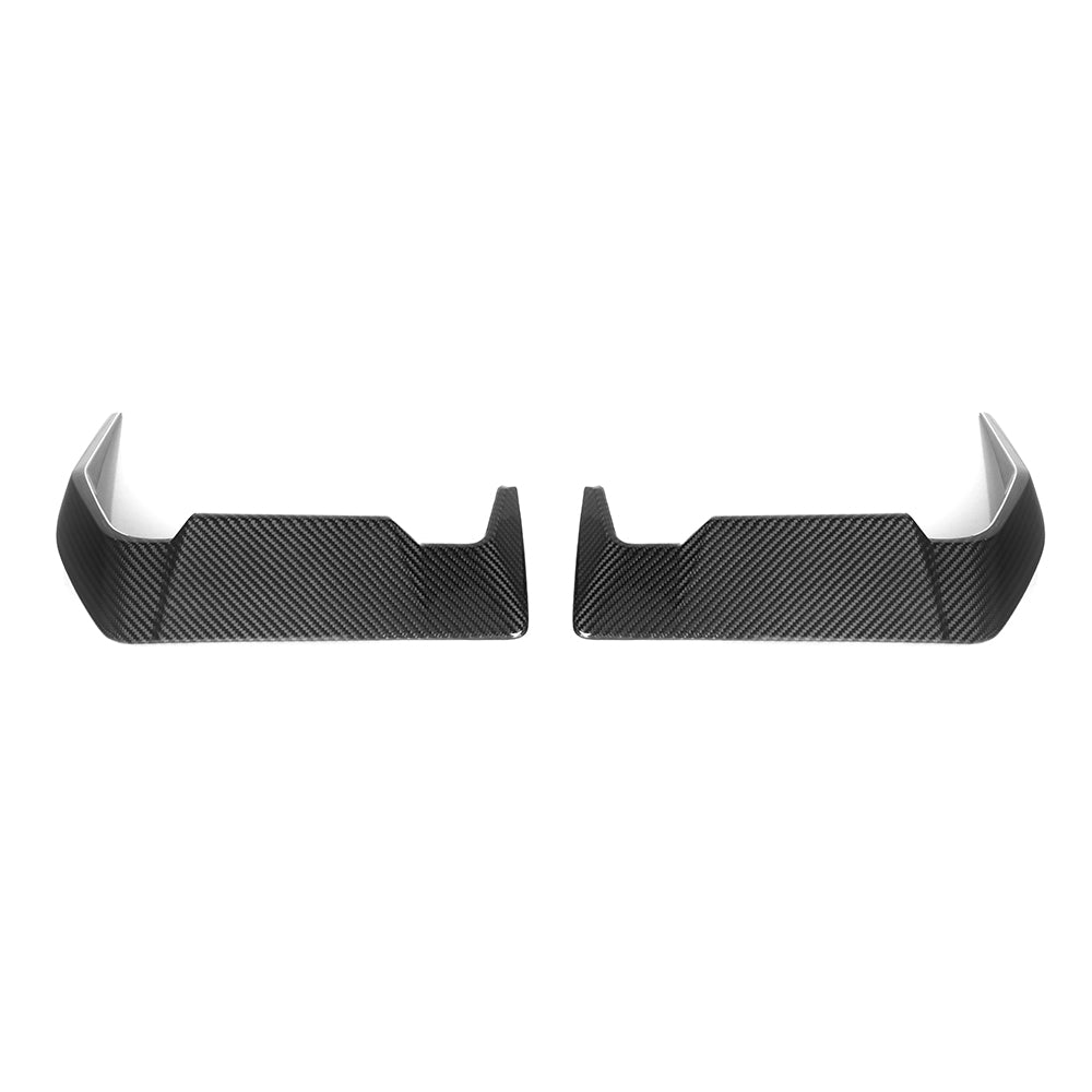 Sooqoo Pre Pregged Dry Carbon Fiber Front Side Vent Trim for BMW 5 Series G60