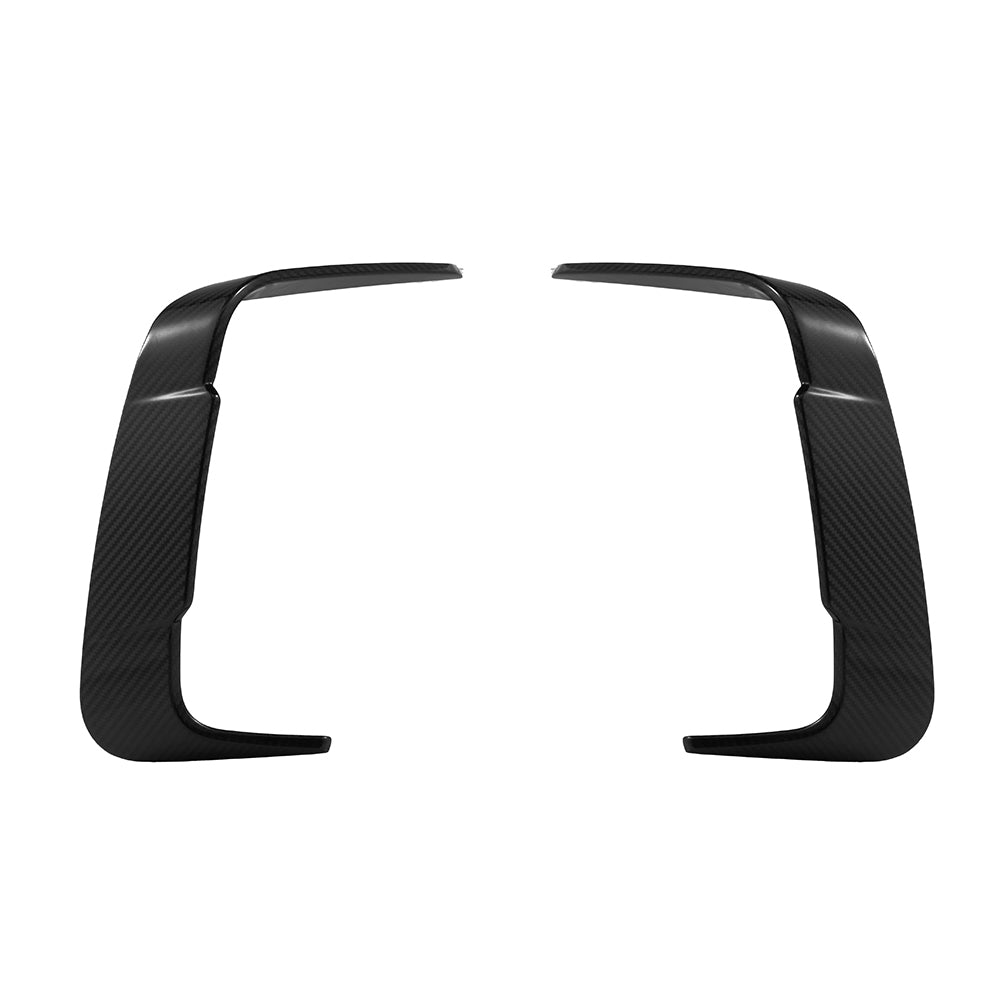 Sooqoo Pre Pregged Dry Carbon Fiber Rear Vent Trim for BMW M8 F93