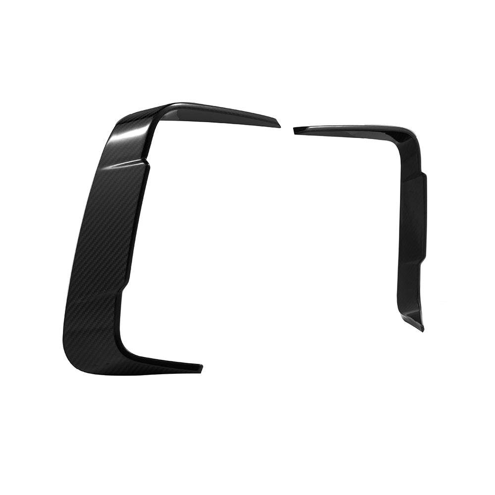 Sooqoo Pre Pregged Dry Carbon Fiber Rear Vent Trim for BMW M8 F93